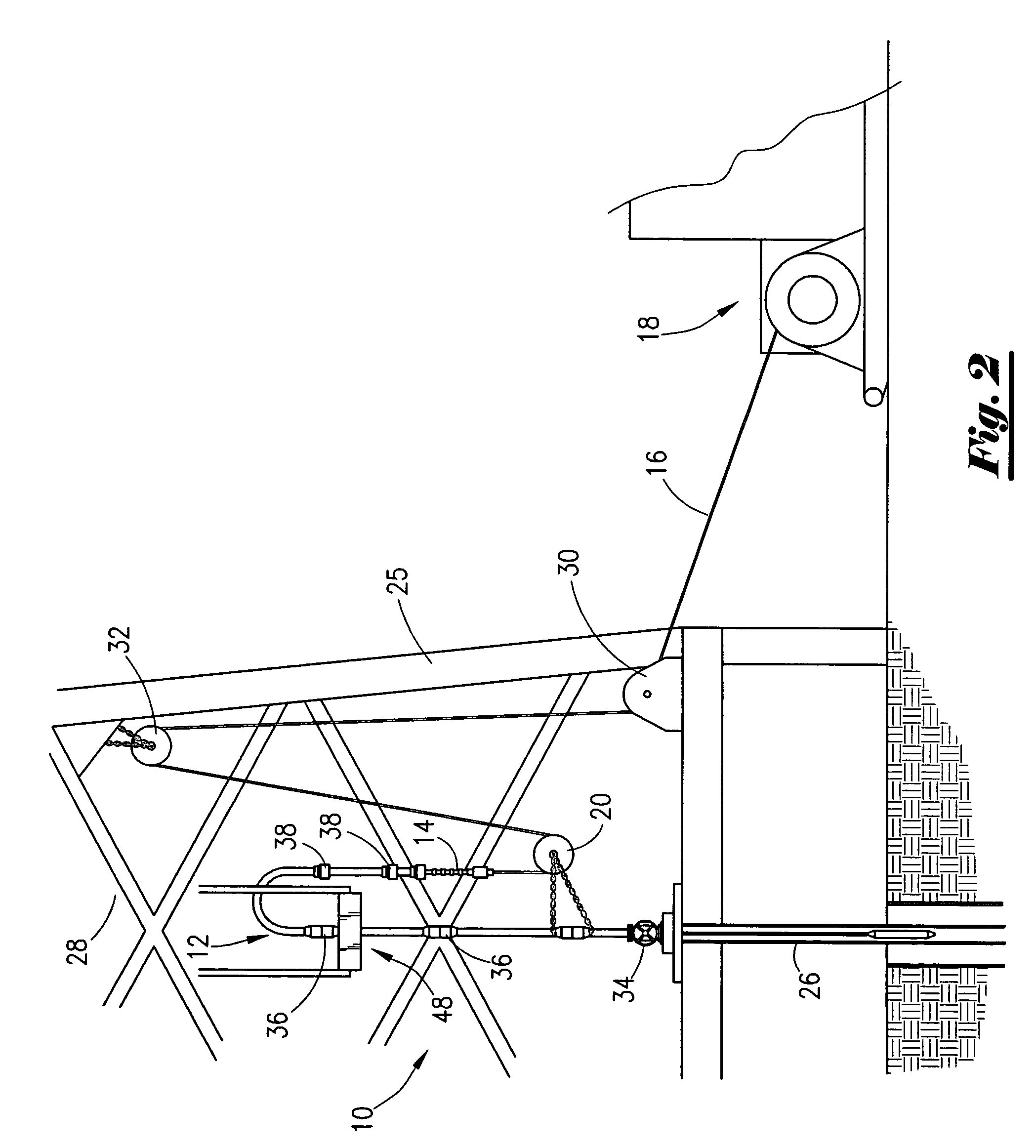 Line Drawing Method : Patent us enclosed radial wire line cable