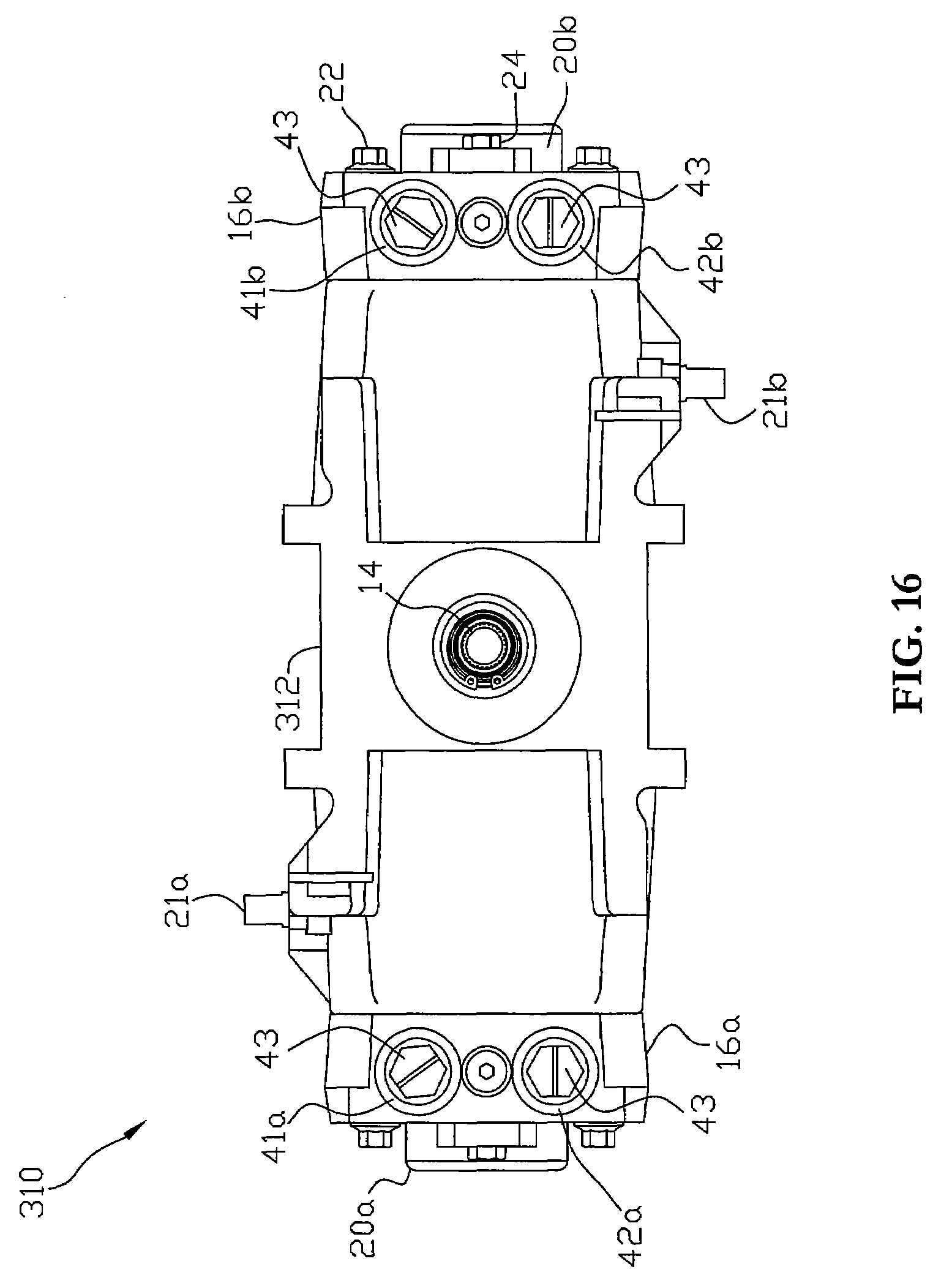 Patent US7640738 - Hydraulic pump and motor module for use in a vehicle