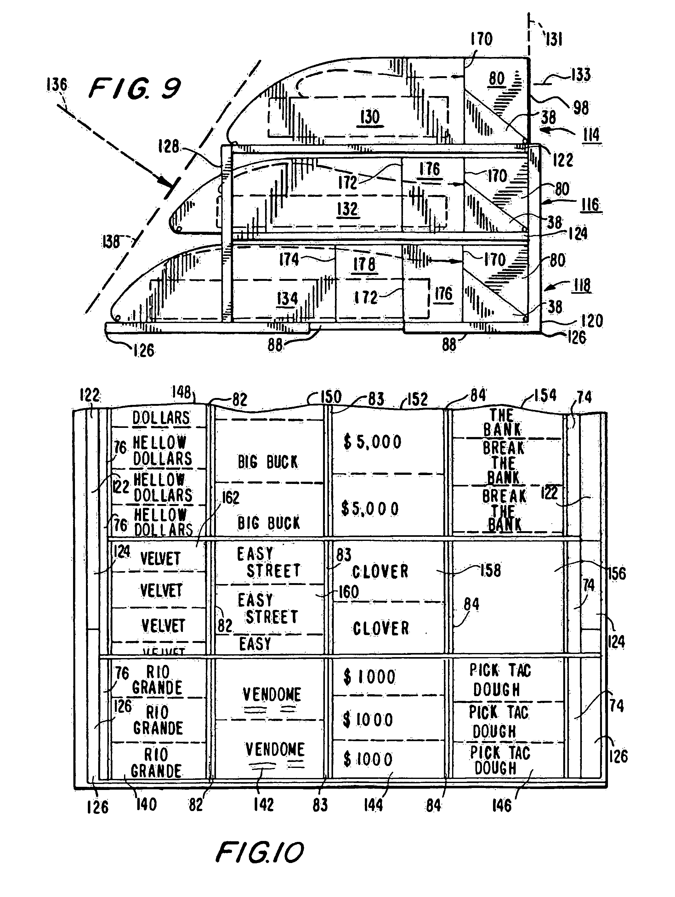 Patent US7850257 - Ticket dispensing device, installation and displays