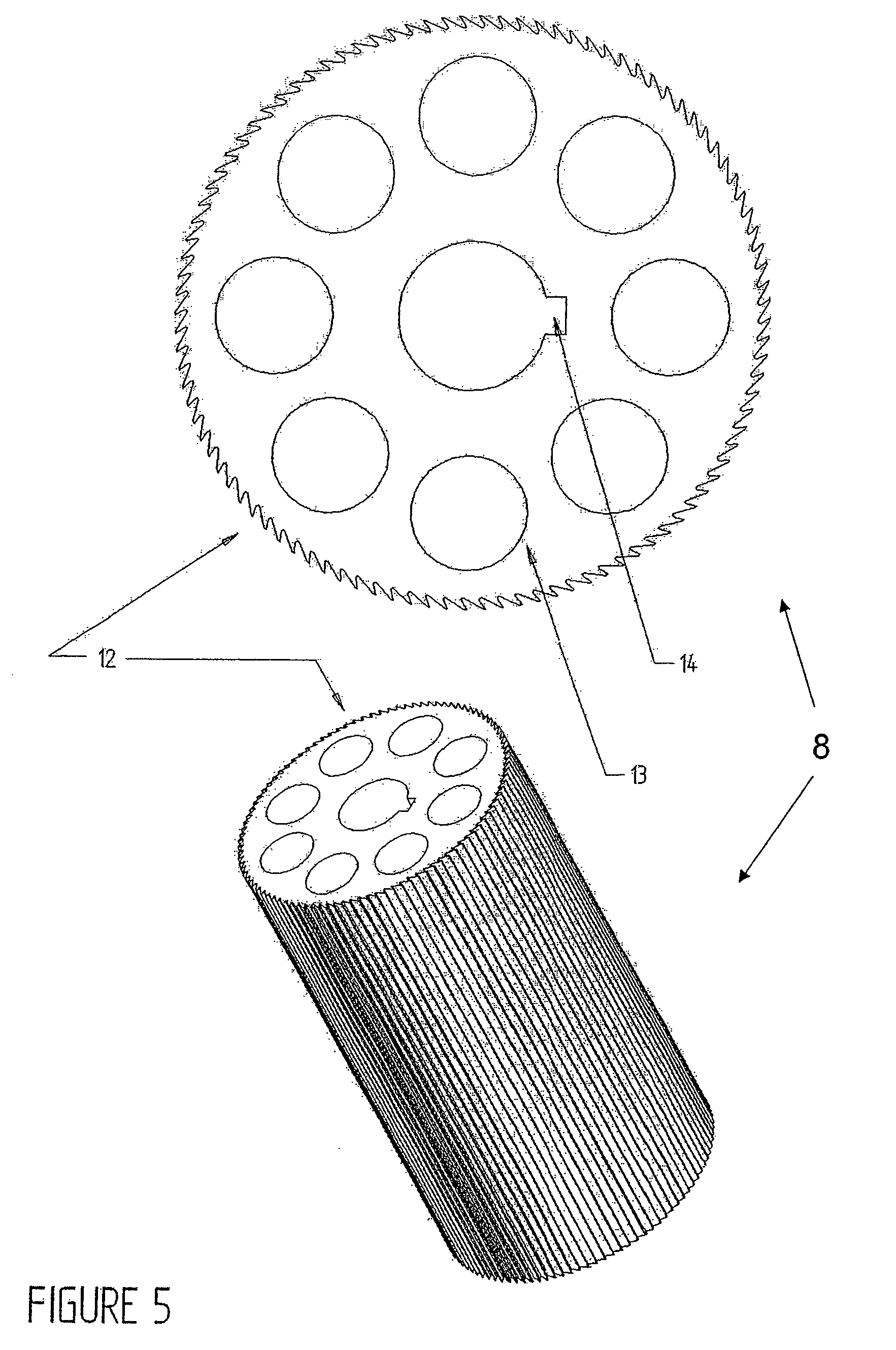 Patent US7934698 Powered rope ascender and portable rope pulling