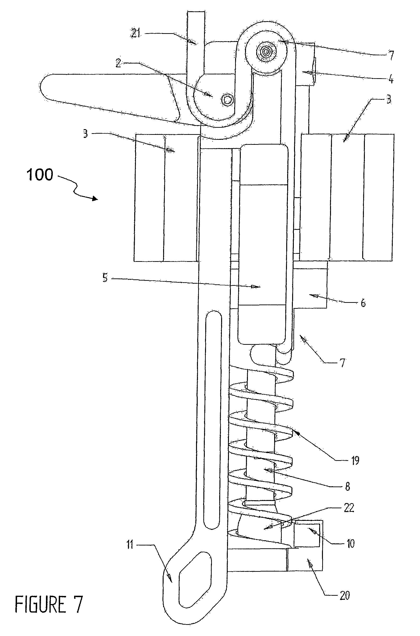 Patent US7934698 Powered rope ascender and portable rope pulling