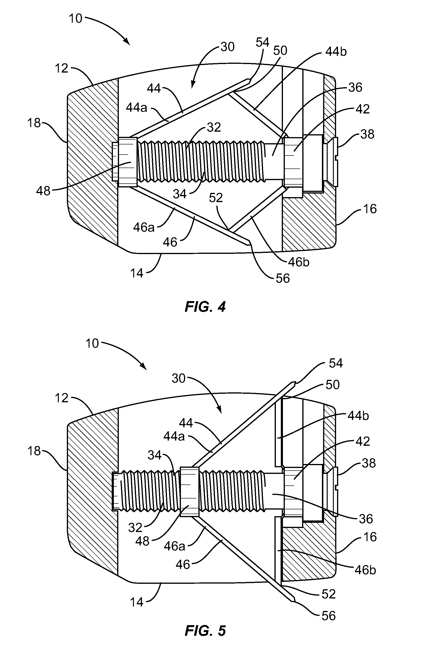 intervertebral implant with fixation mechanism