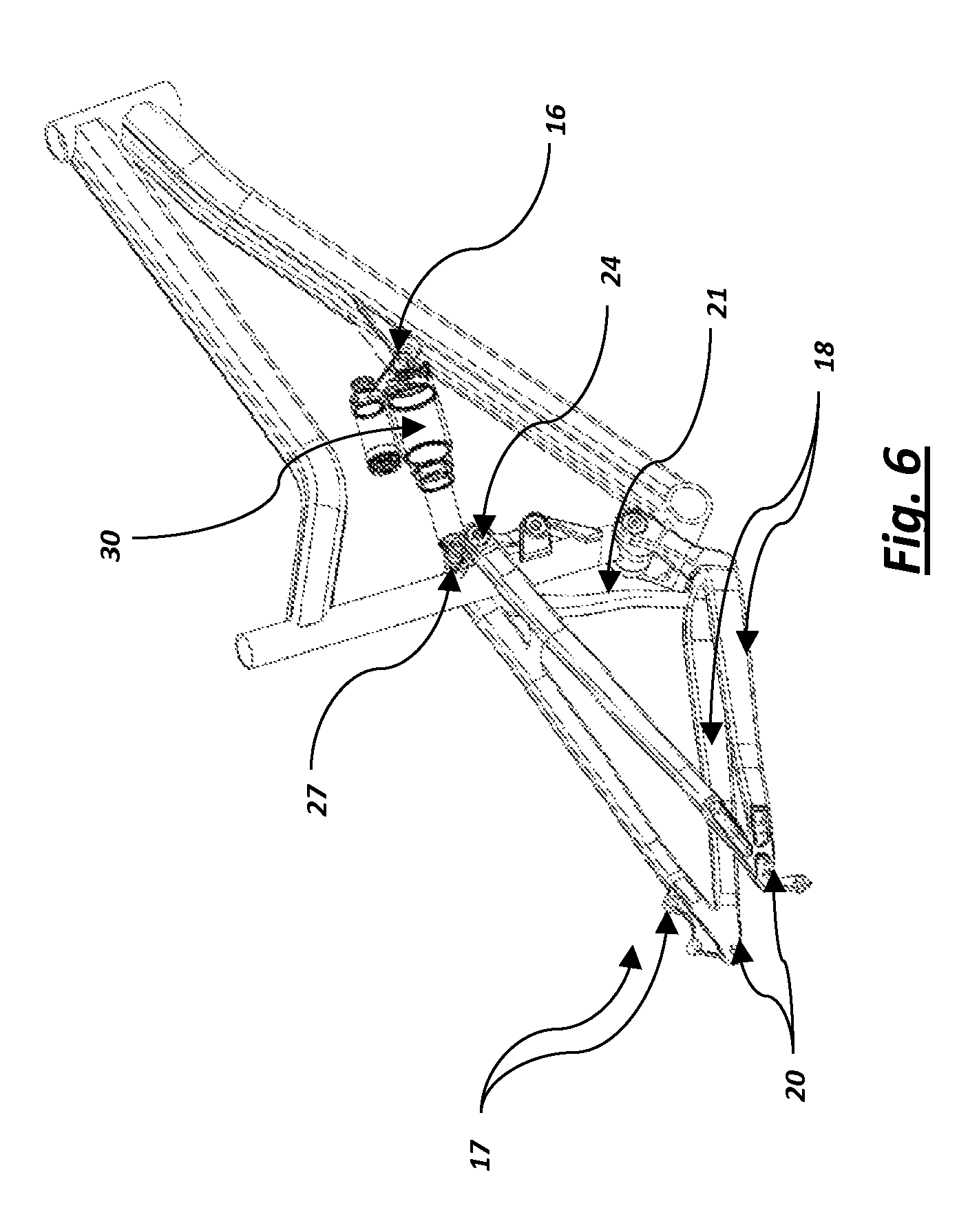 bicycle rear suspension linkage