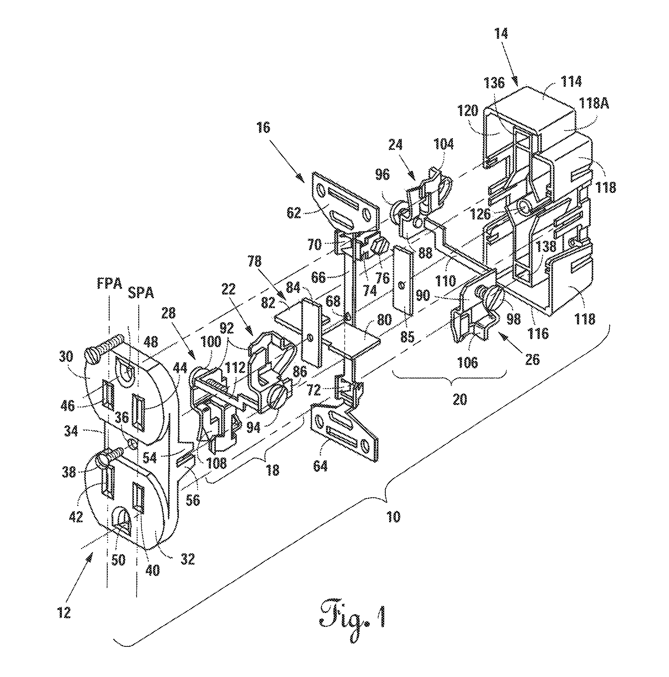 Patent US8465301 - Electrical receptacle for outward facing ground