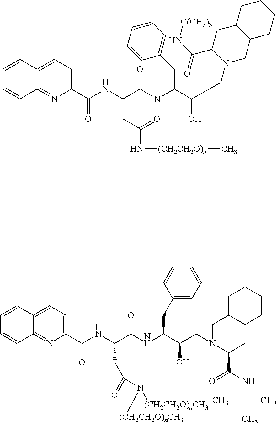 Patent US8598364 - Oligomer-protease inhibitor conjugates Patent US8598364 - Oligomer-protease inhibitor conjugates