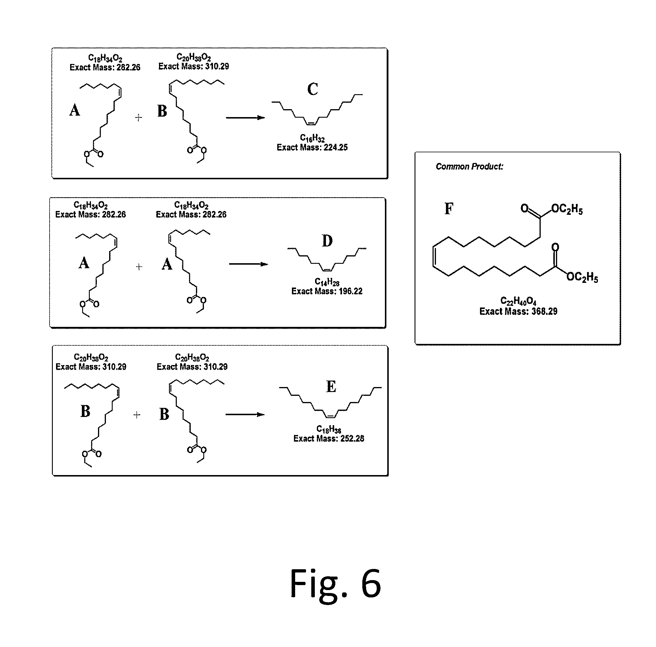 Metathesis reactions of fatty acid esters