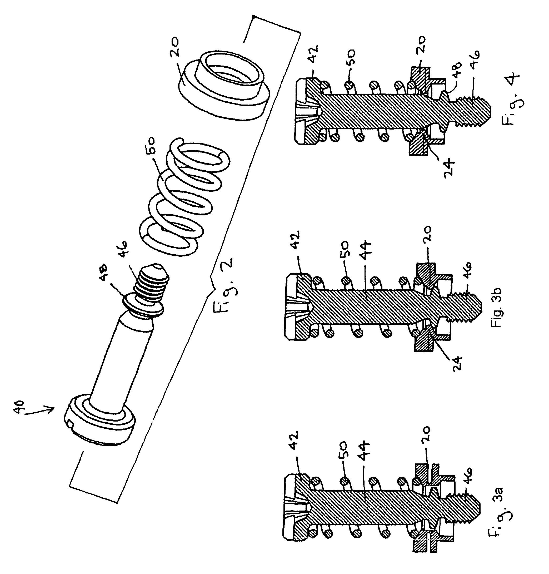 Patent US8794889 Floating captive screw Google Patents