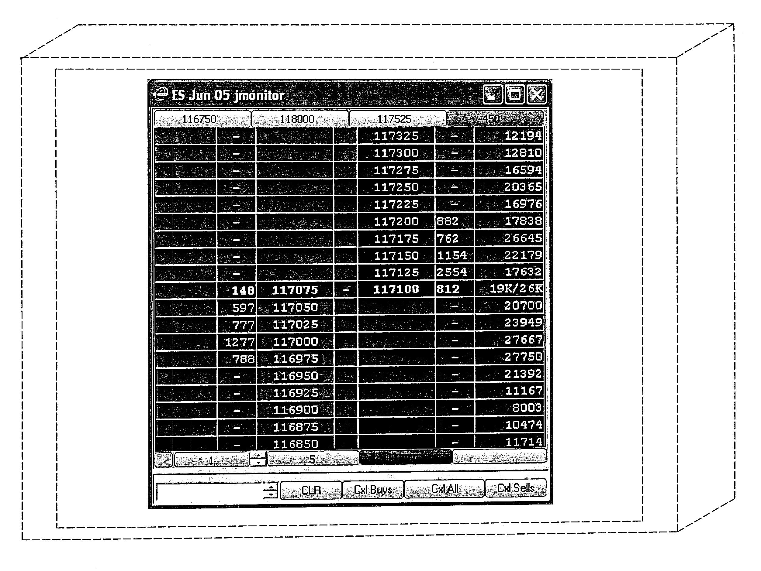 Trading system user interface