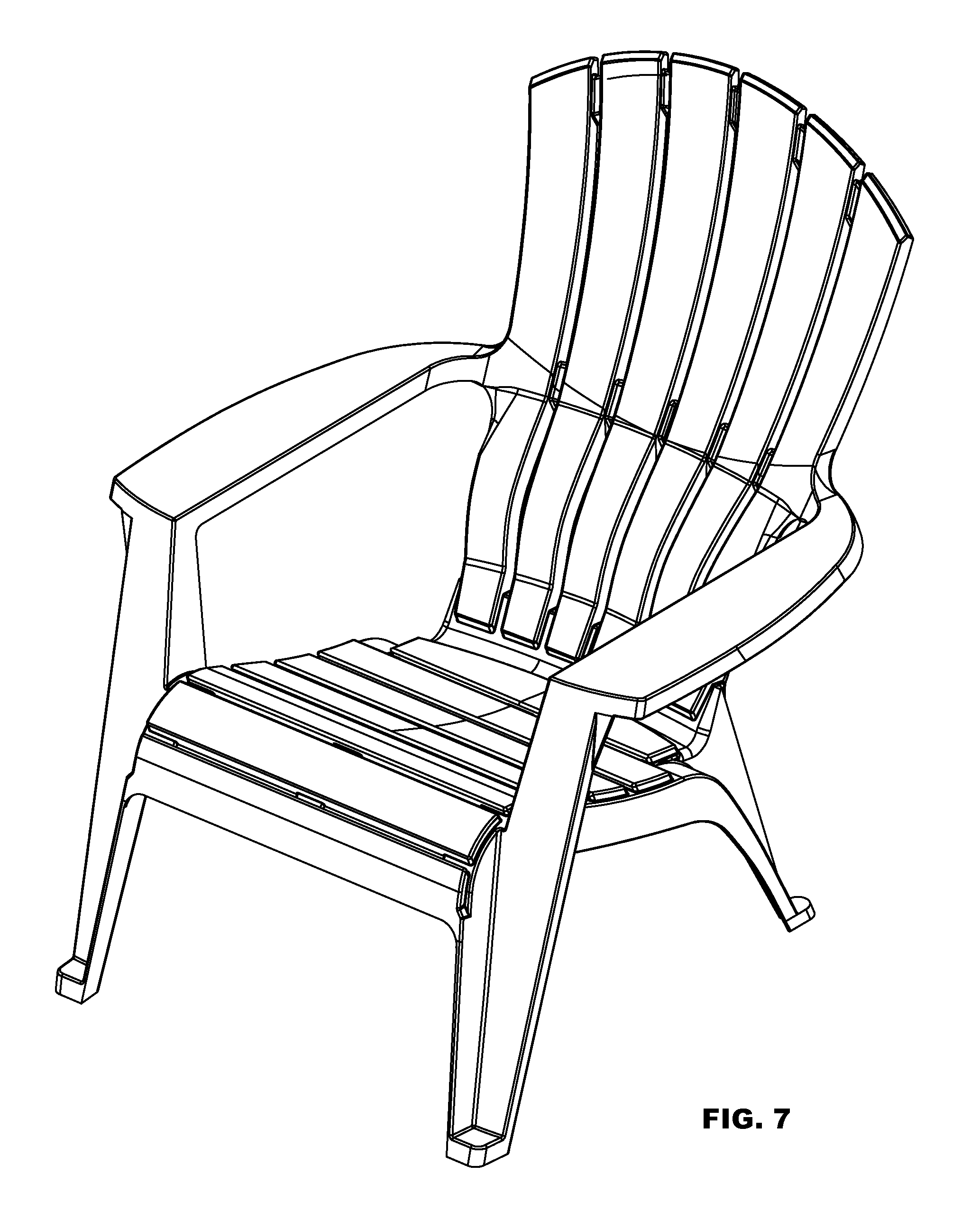 Adirondack Chair Drawing Adirondack Chair Drawing