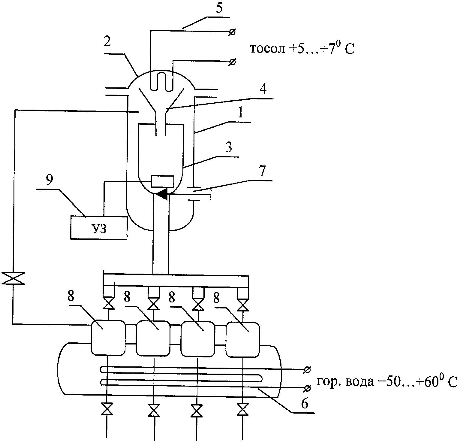 RU93688U1 - Ультразвуковая установка для газожидкостной экстракции ...