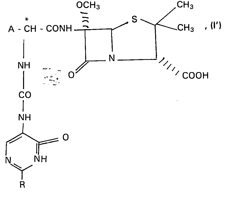 ep0073454b1 neue 6alpha methoxy penicilline ihre salze verfahren figure imgb0035