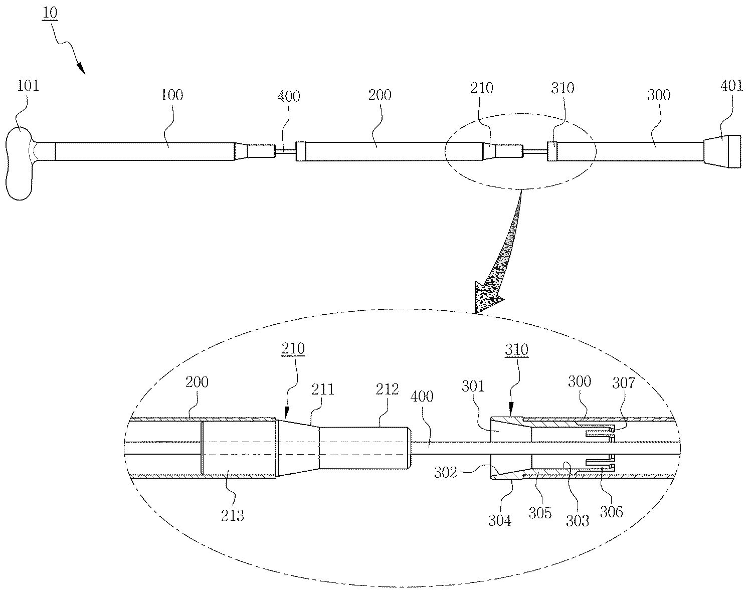KR101176762B1 - Assembling Type Stick - Google Patents