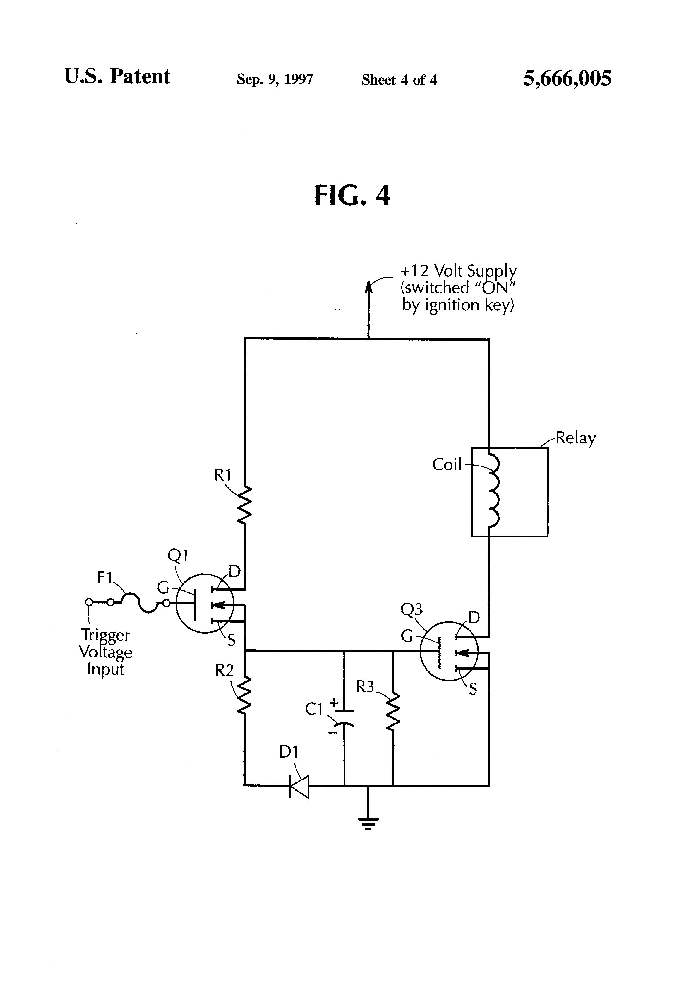 The Dual Coil Latching Relay Diagram Shows How It Is Set Up And Wired