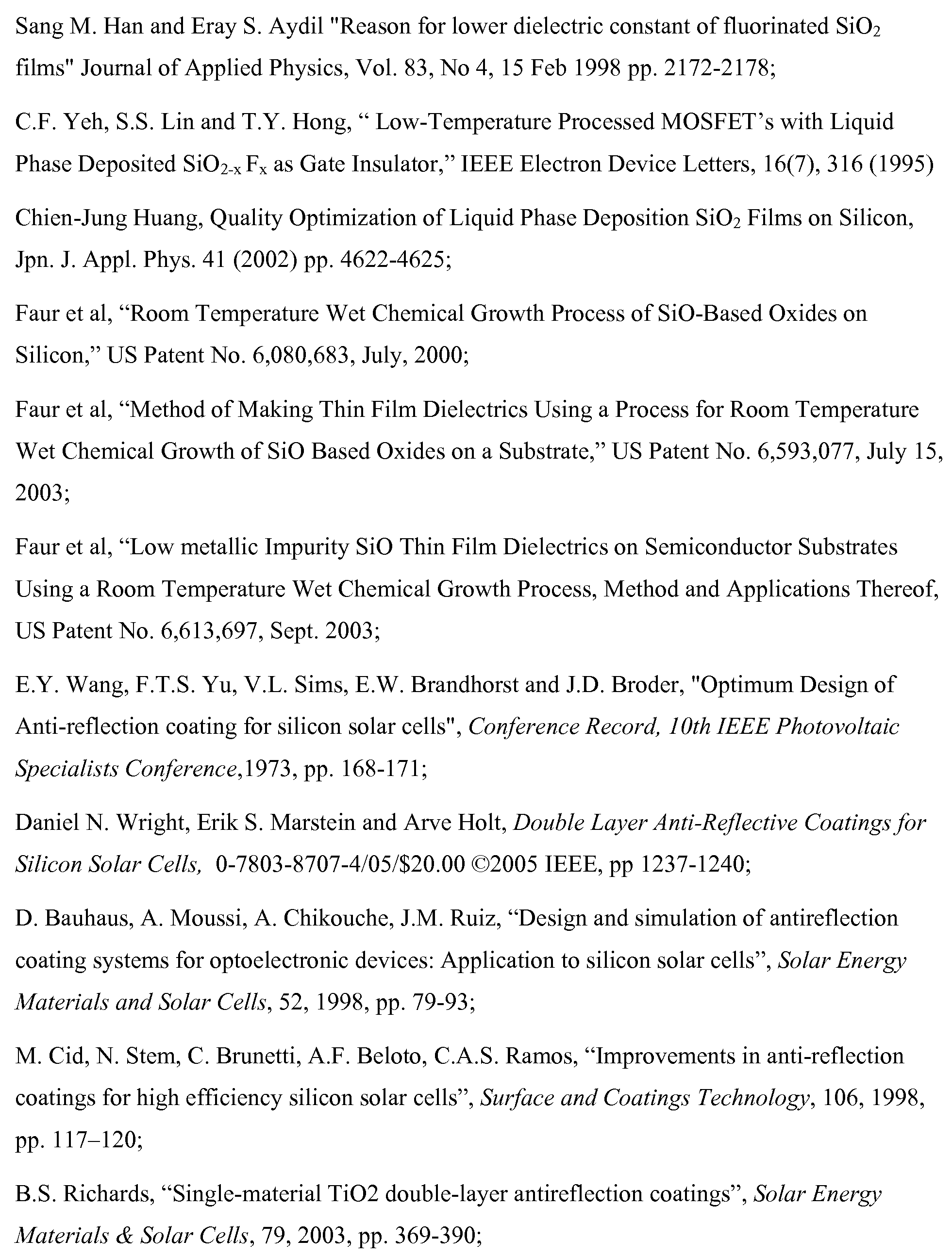 KR20130121095A - 고 효율 저 비용의 결정질 실리콘 태양 전지를 위한 방법, 공정 및 제조 기술 - Google  Patents