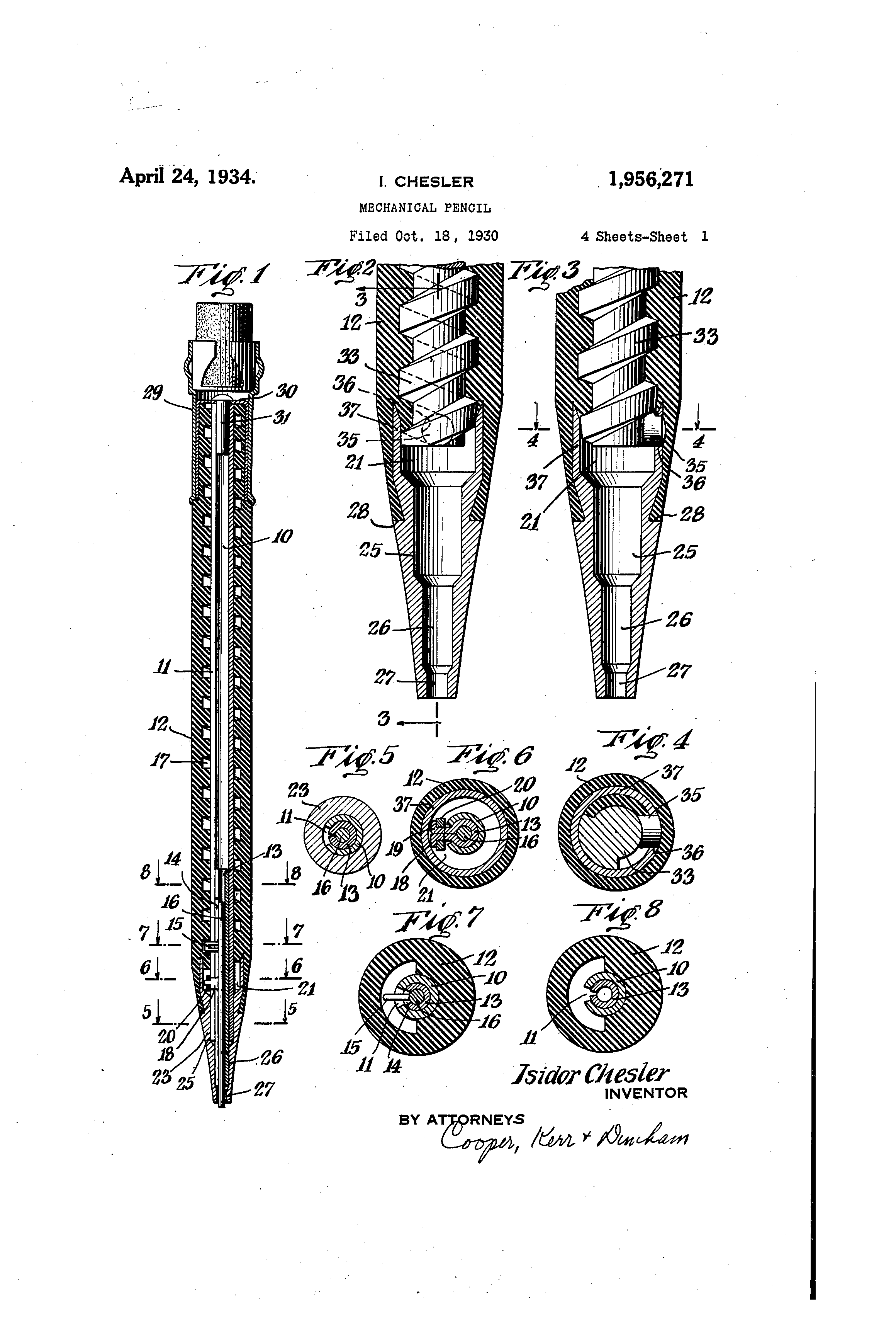 0.5 mechanical pencil drawing
