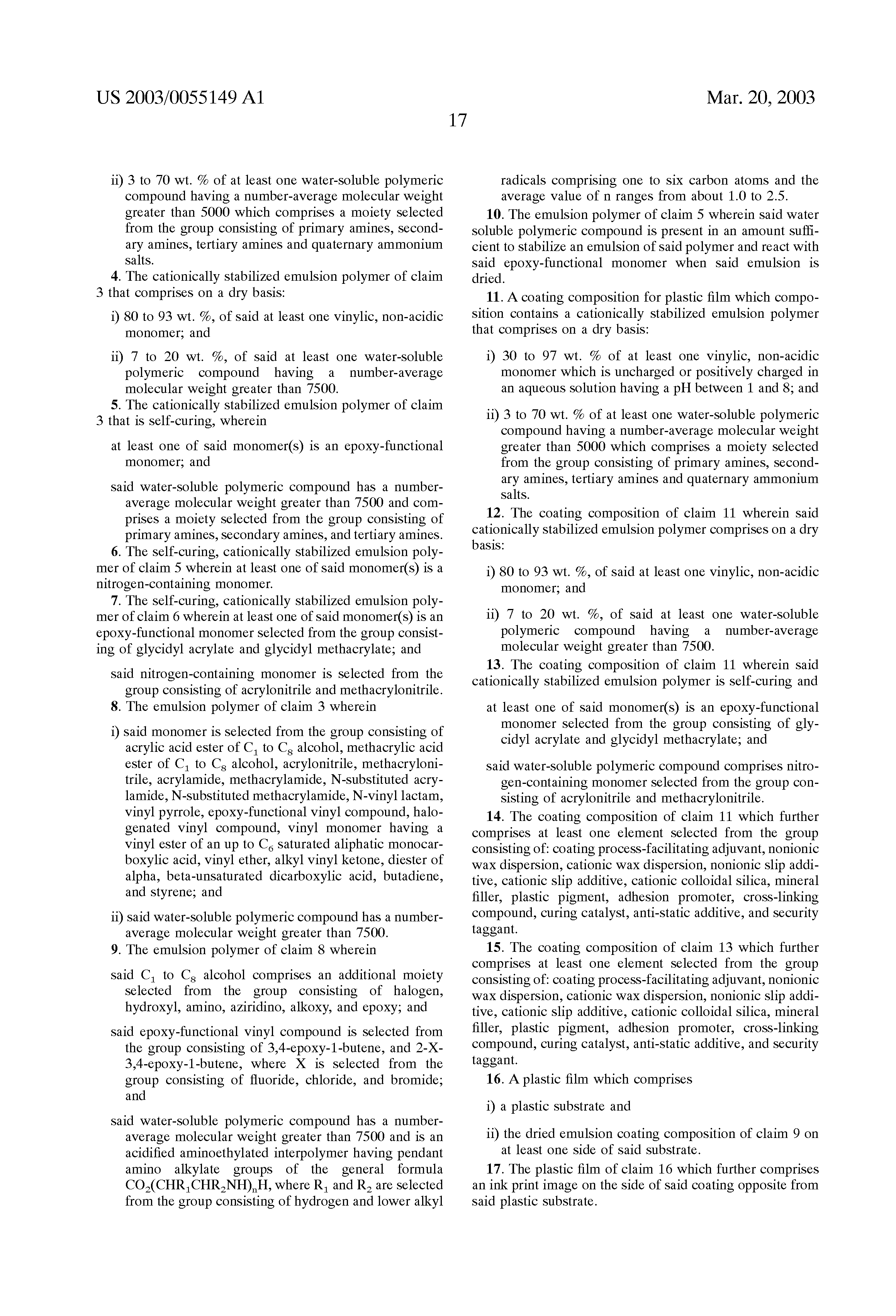 Table of contents