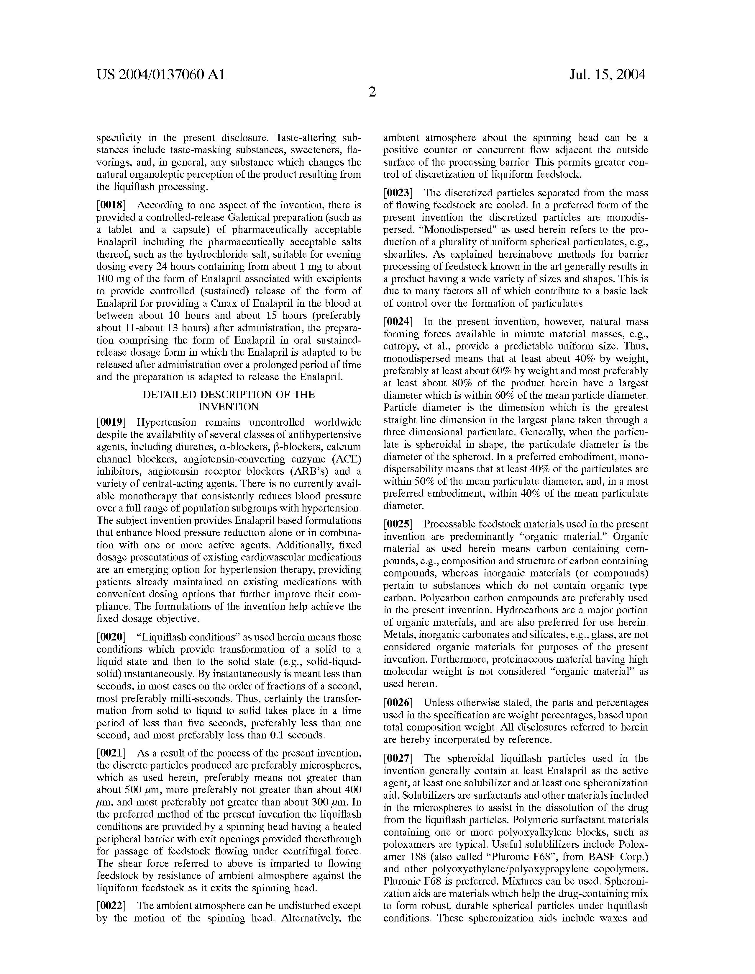 Vasotec Dosage Forms