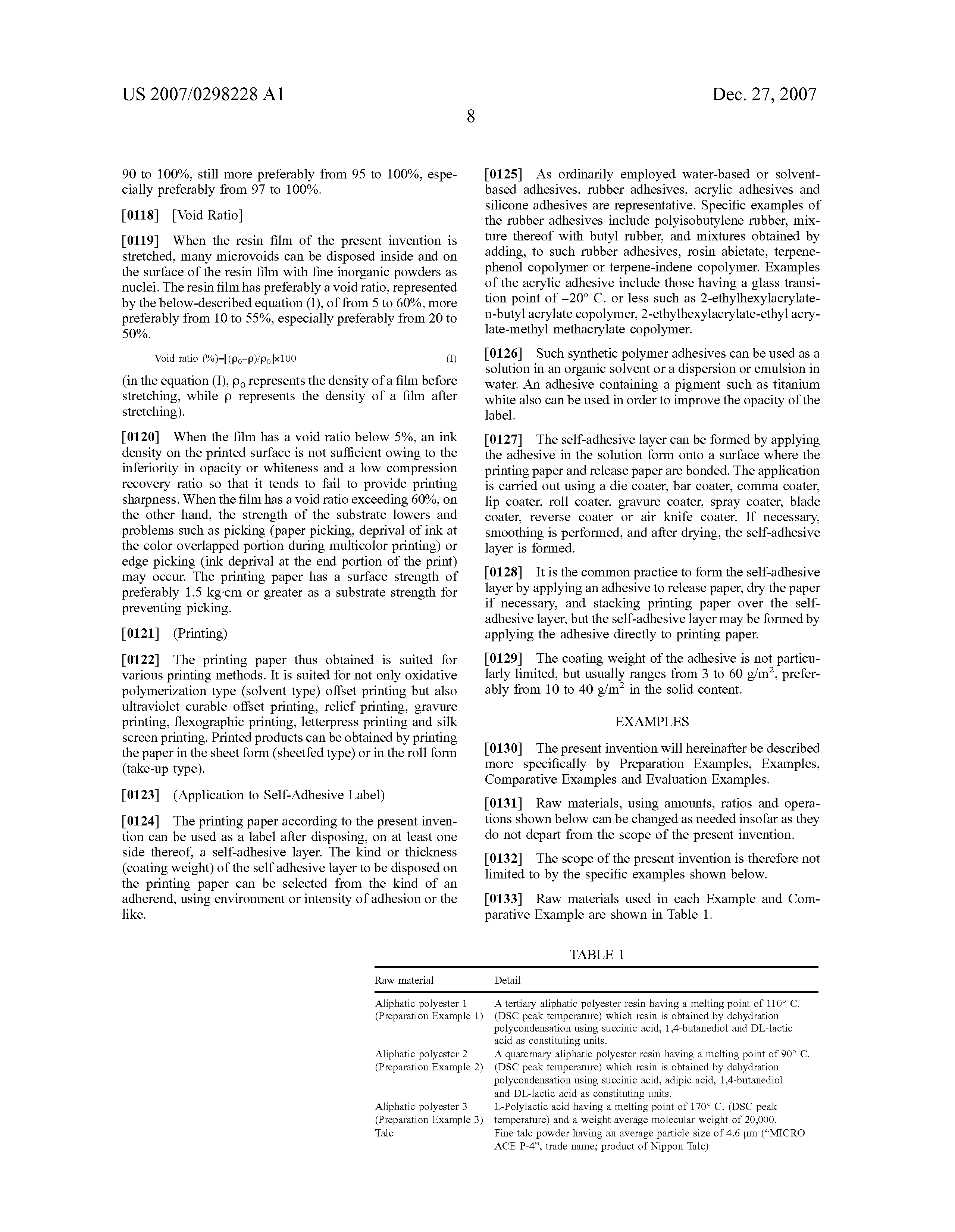 Patent Us20070298228 Printing Paper Google Patentsuche Patent Drawing