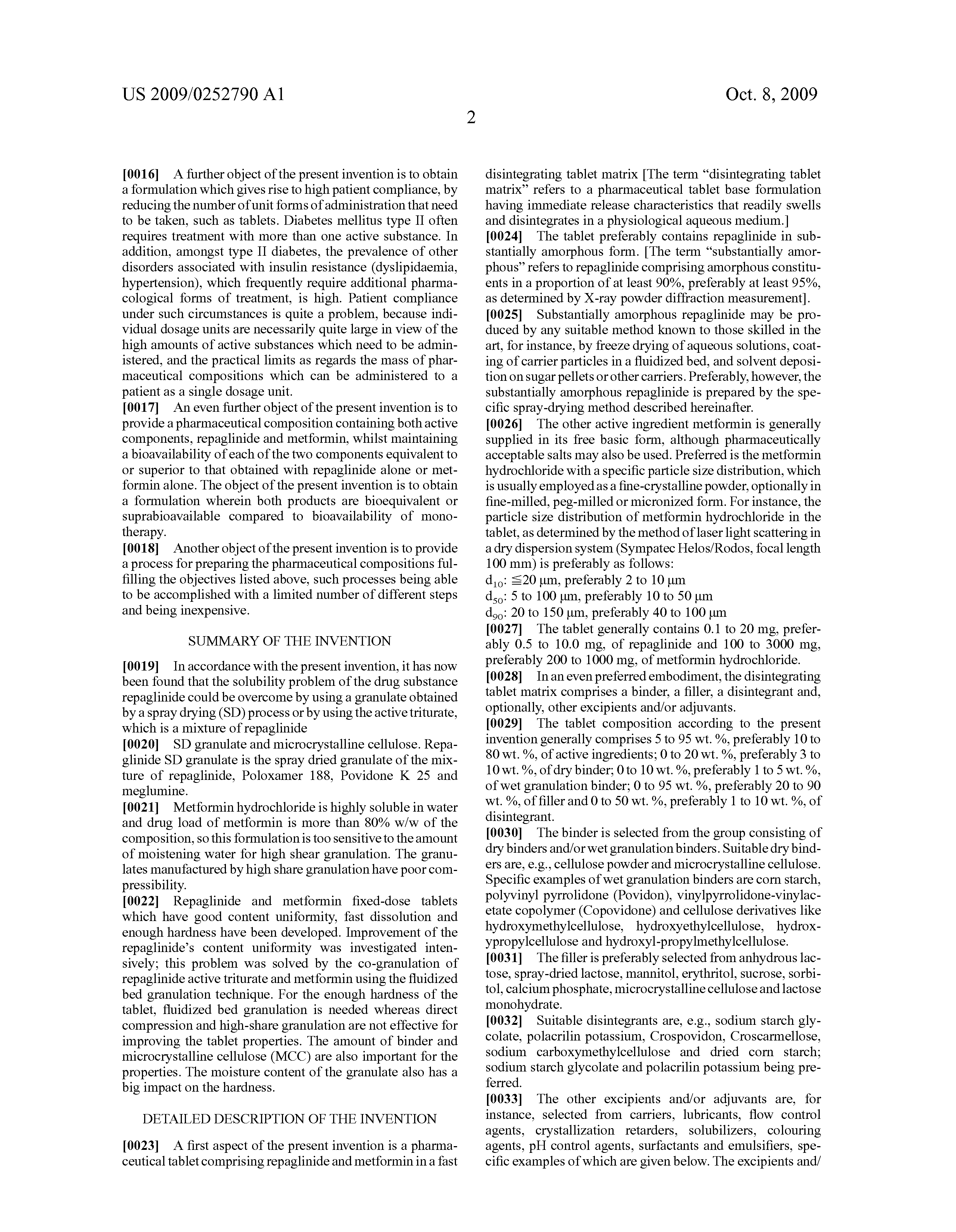Repaglinide Metformin Combination