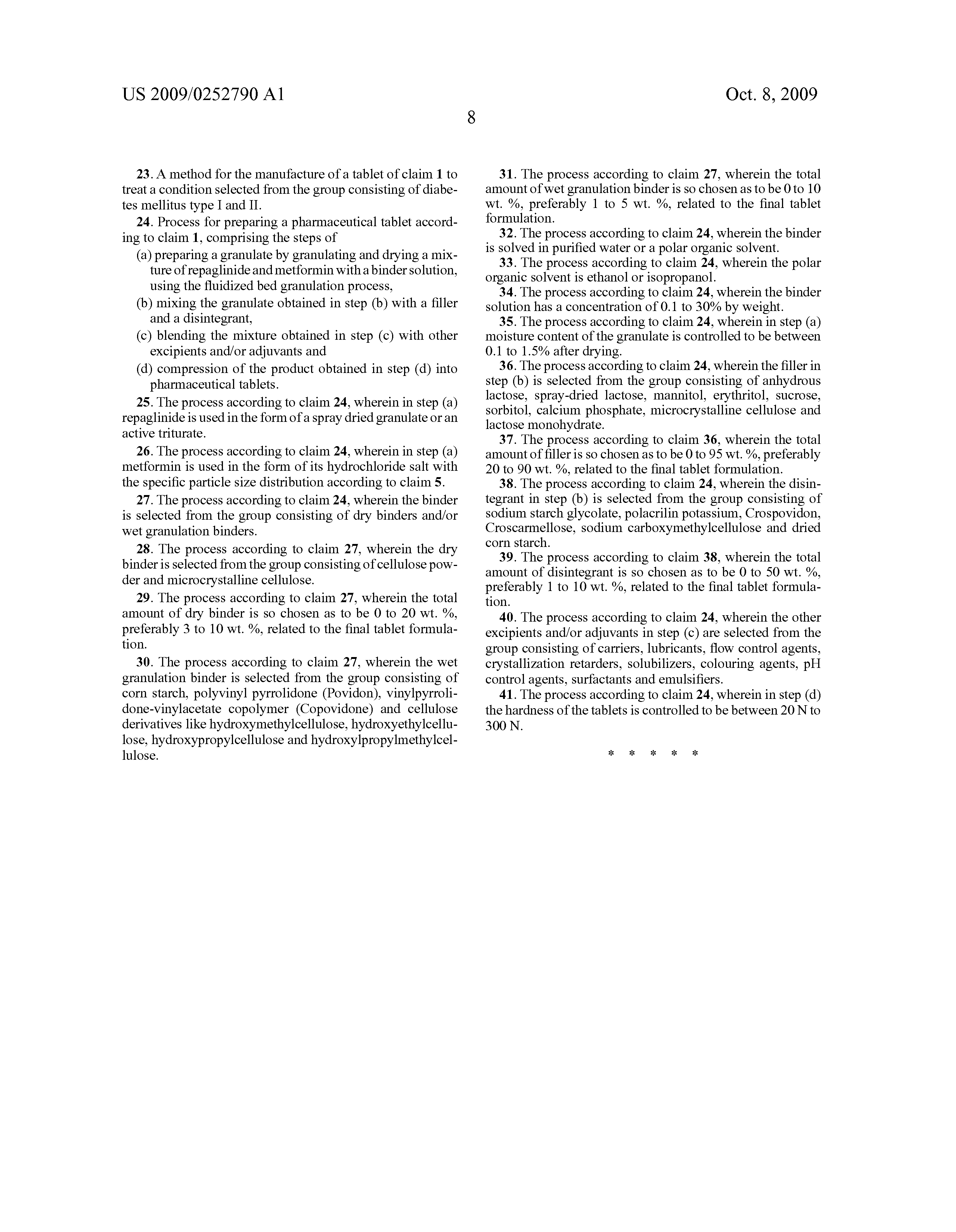 Repaglinide Metformin Combination