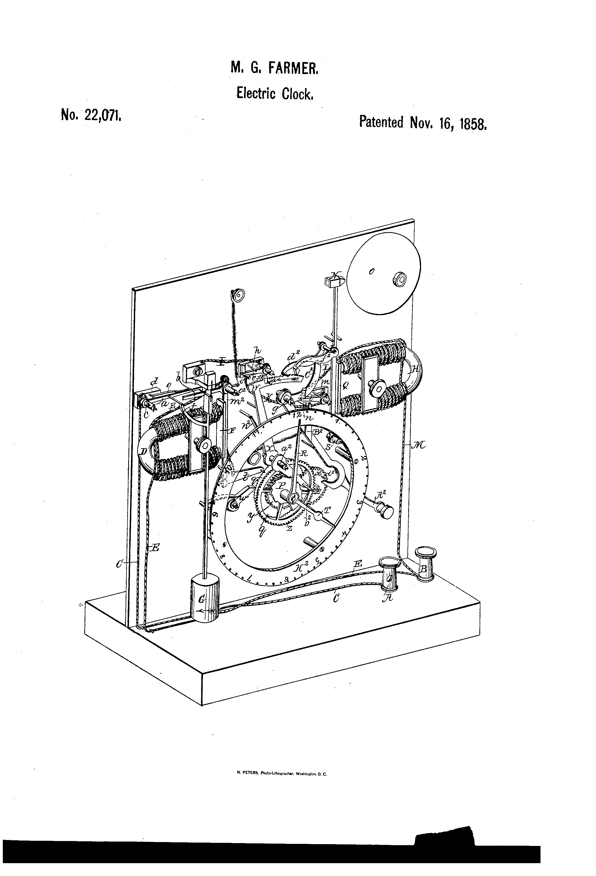 Electro Magnetic Fire Alarm Apparatus