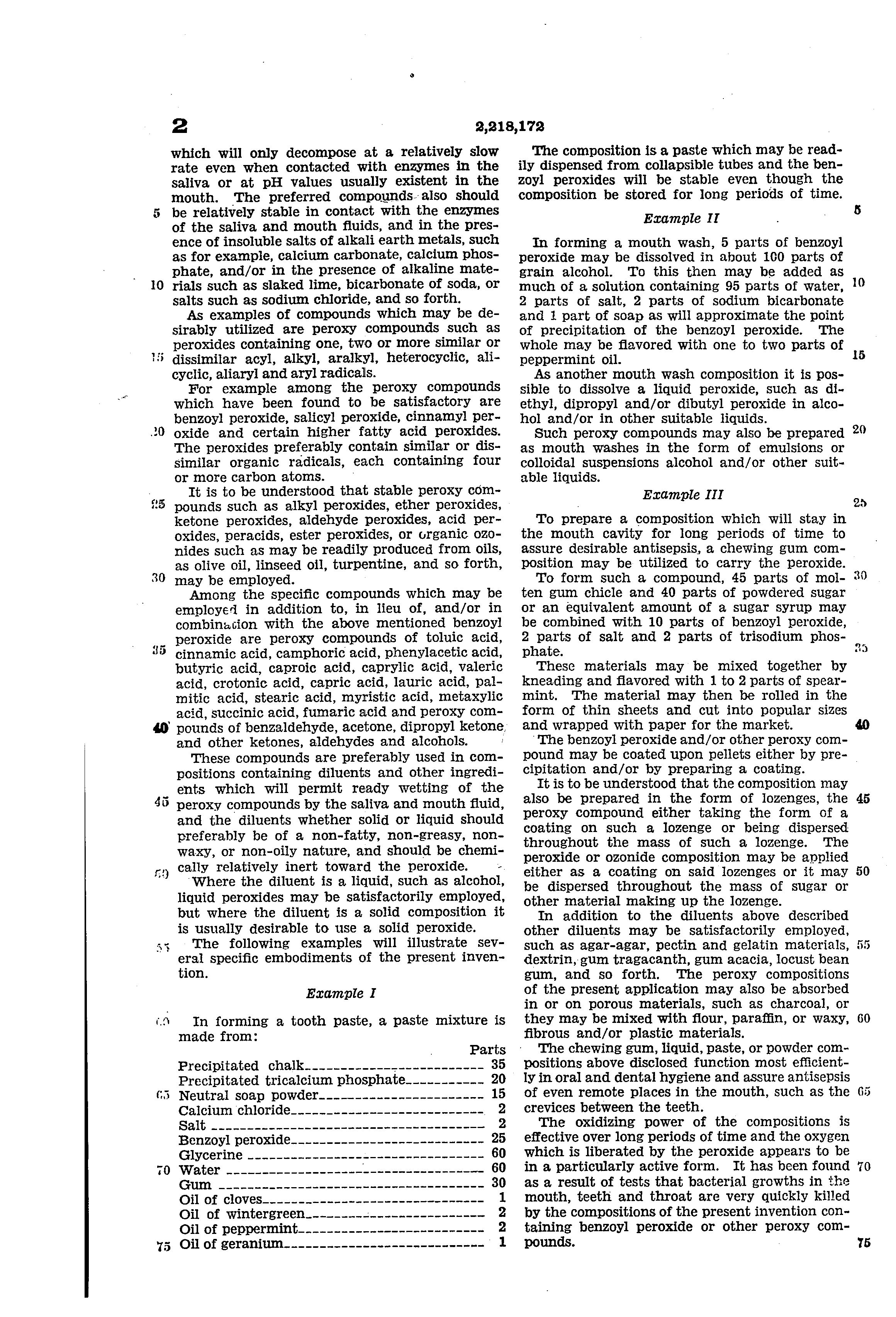 preparation for antisepsis of the oral cavity