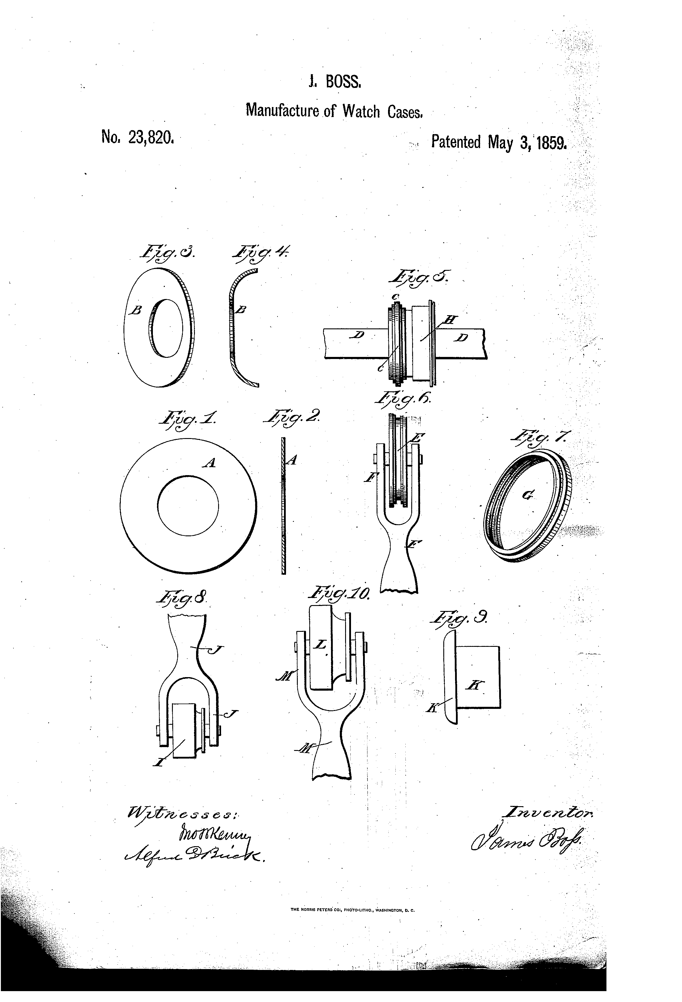 Watch Case Mfg