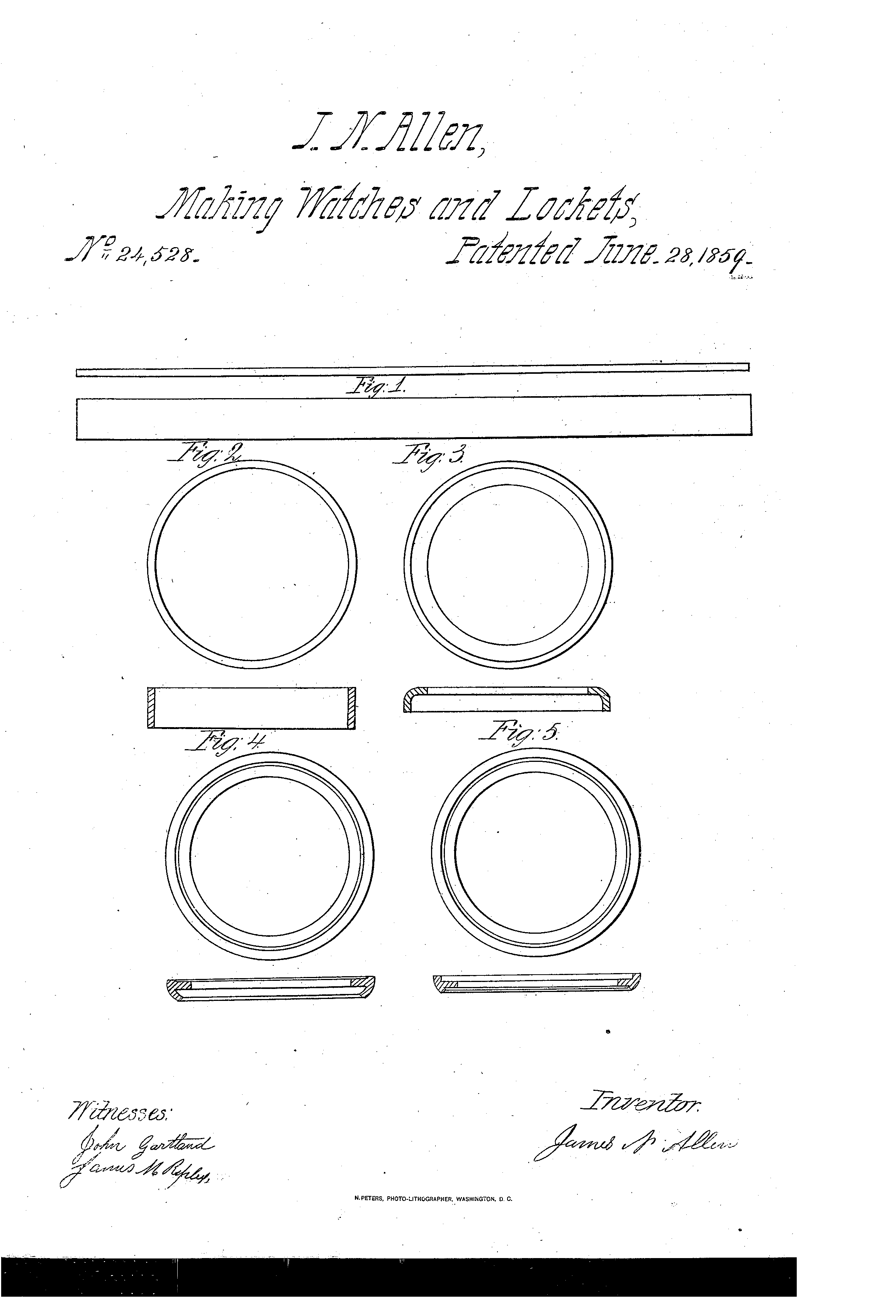 Watch Case Rim Mfg