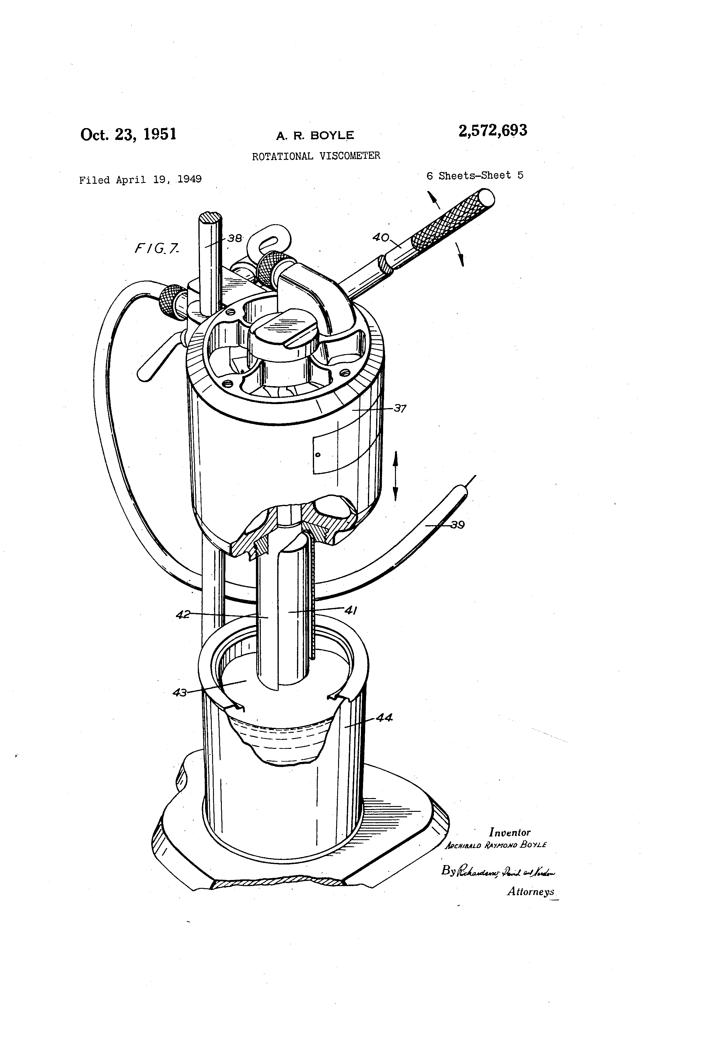Patent US2572693 Rotational Google Patents