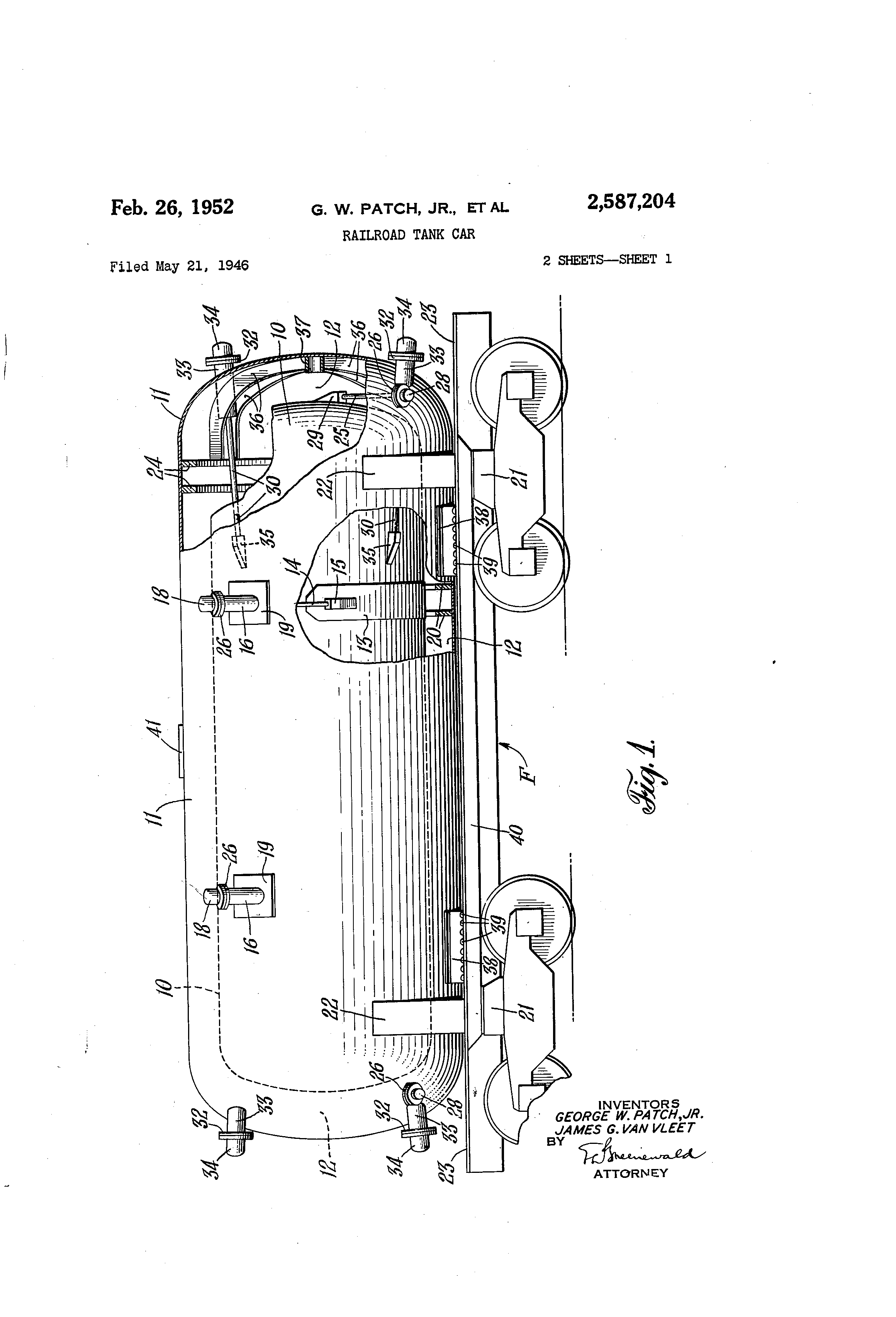 Railroad Tank Car Diagram