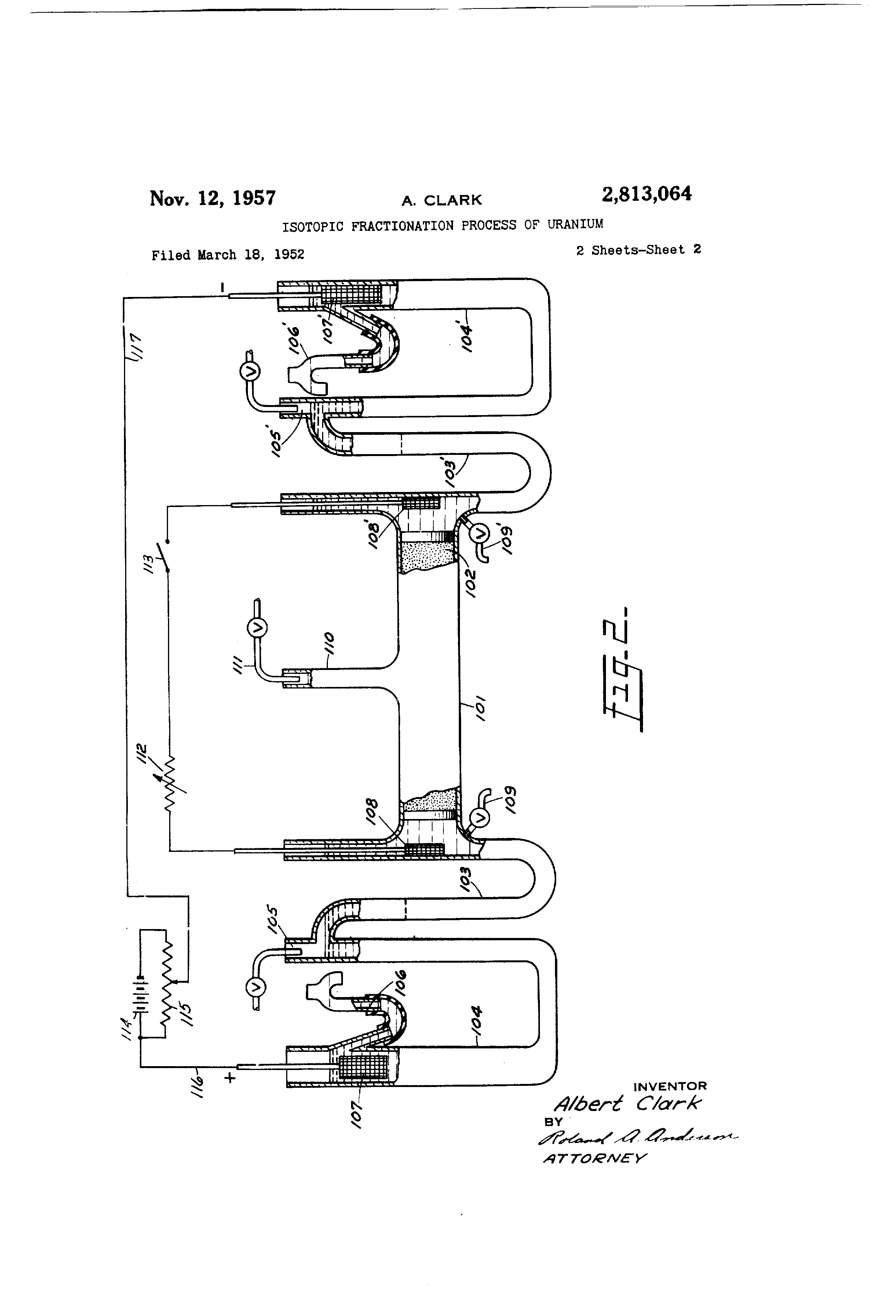 The Separation of Isotopes by the Ionic Migration Method