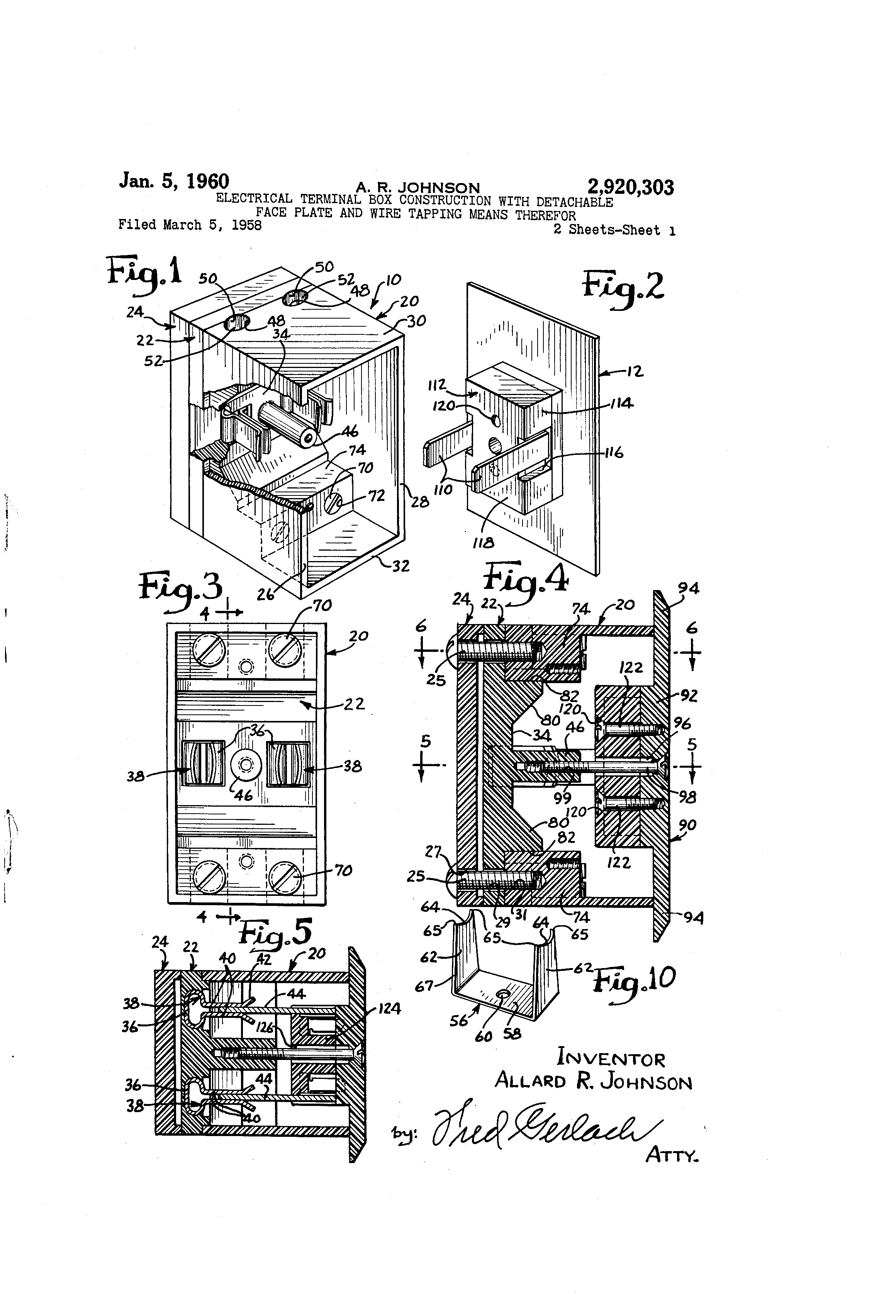 telephone stab in terminal strip Telephone stab in terminal strip