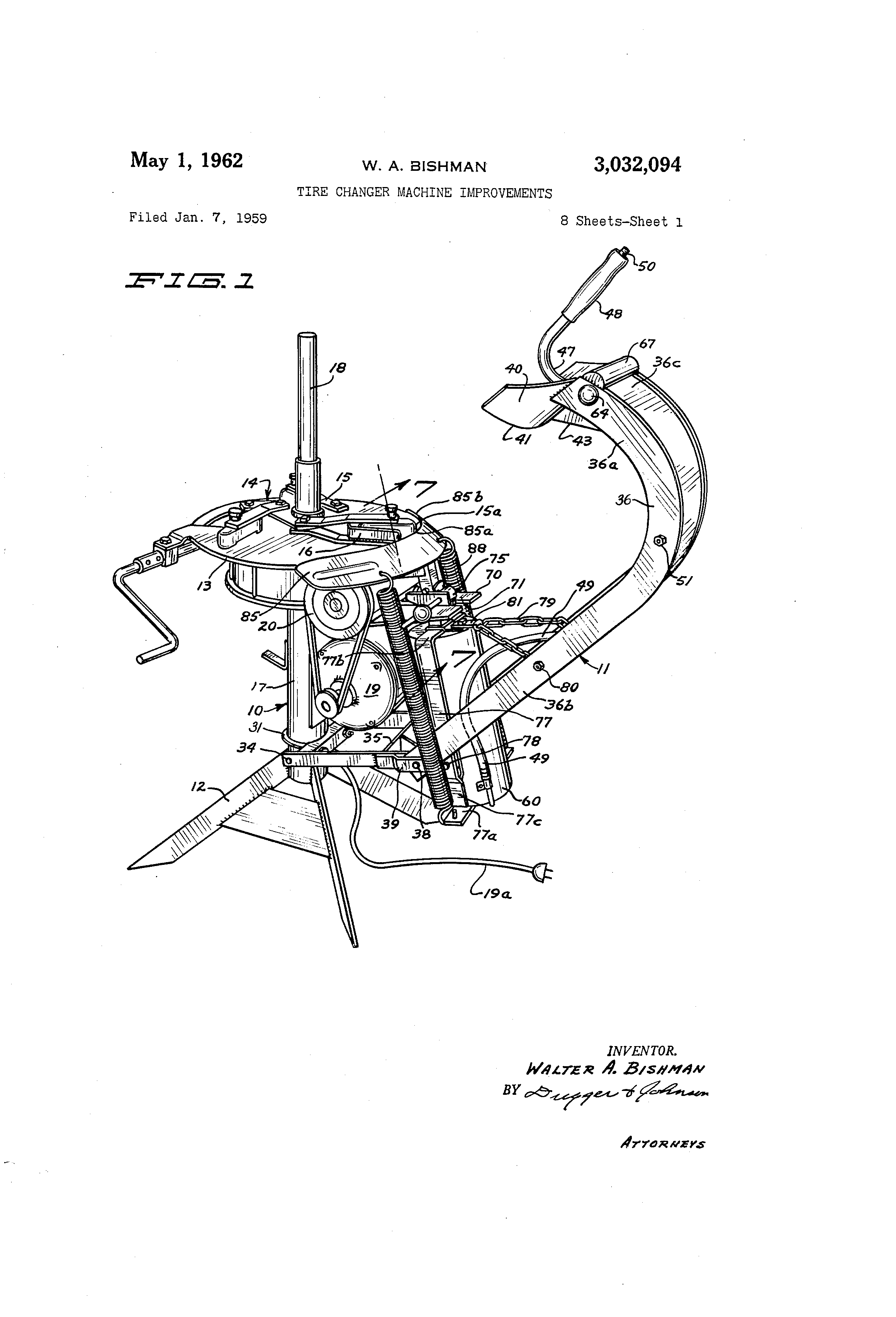 Manual Tire Changer Plans