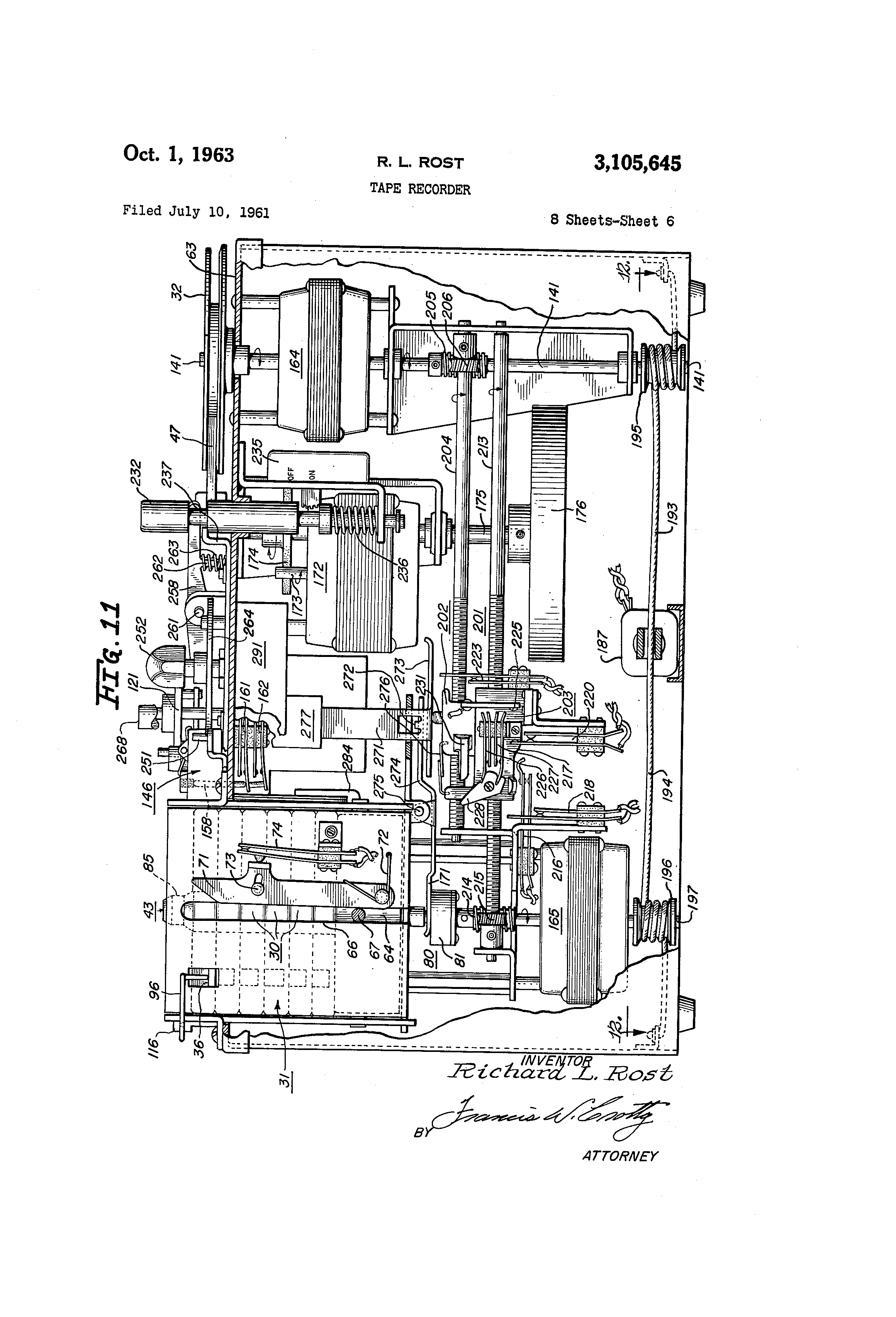 Patent Drawing. Patent US3105645 - Tape recorder - Google Patentsuche Patent Drawing. Rcel Actuator Wiring Diagram 288 ...