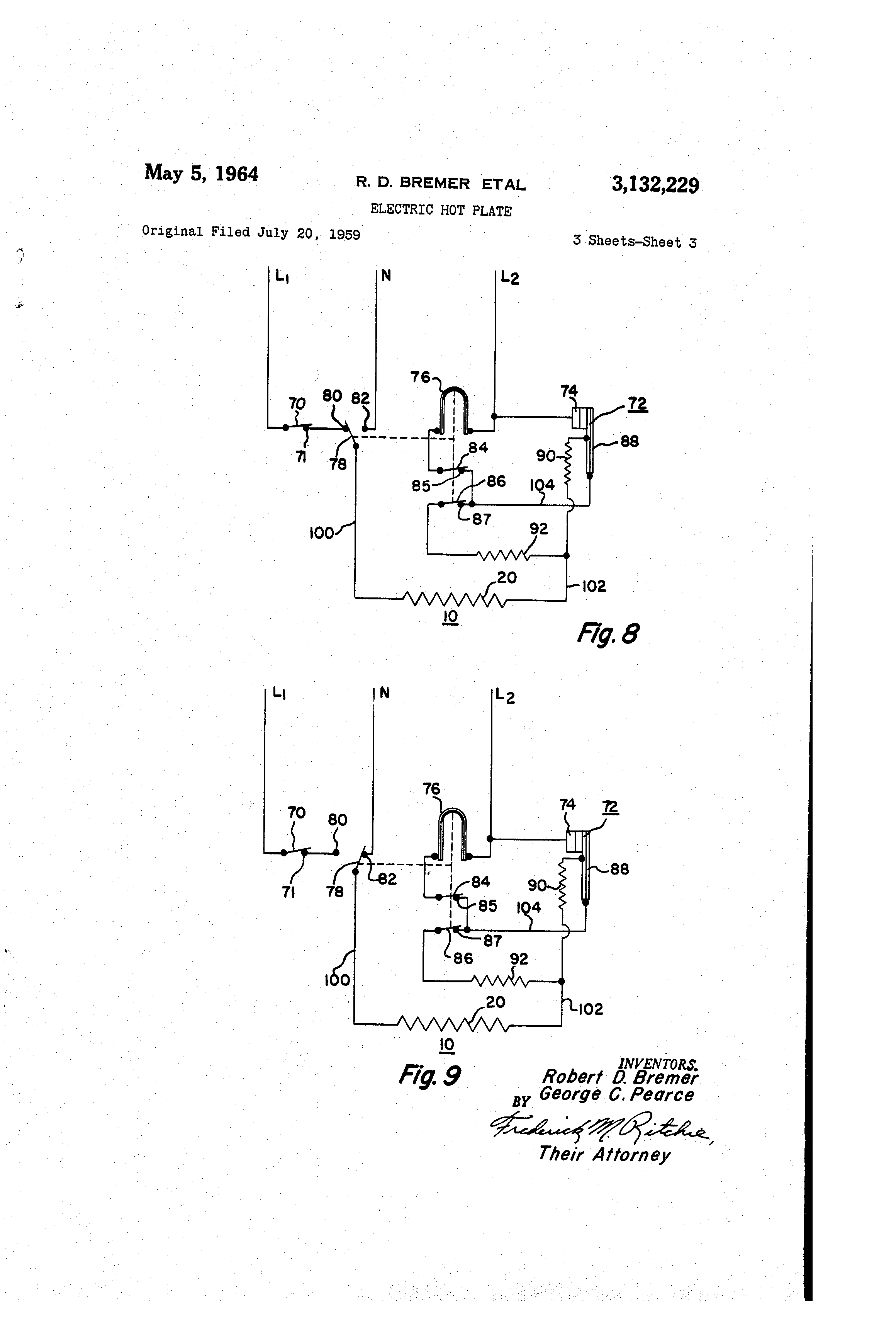 Electric Hot Plate Circuit Diagram