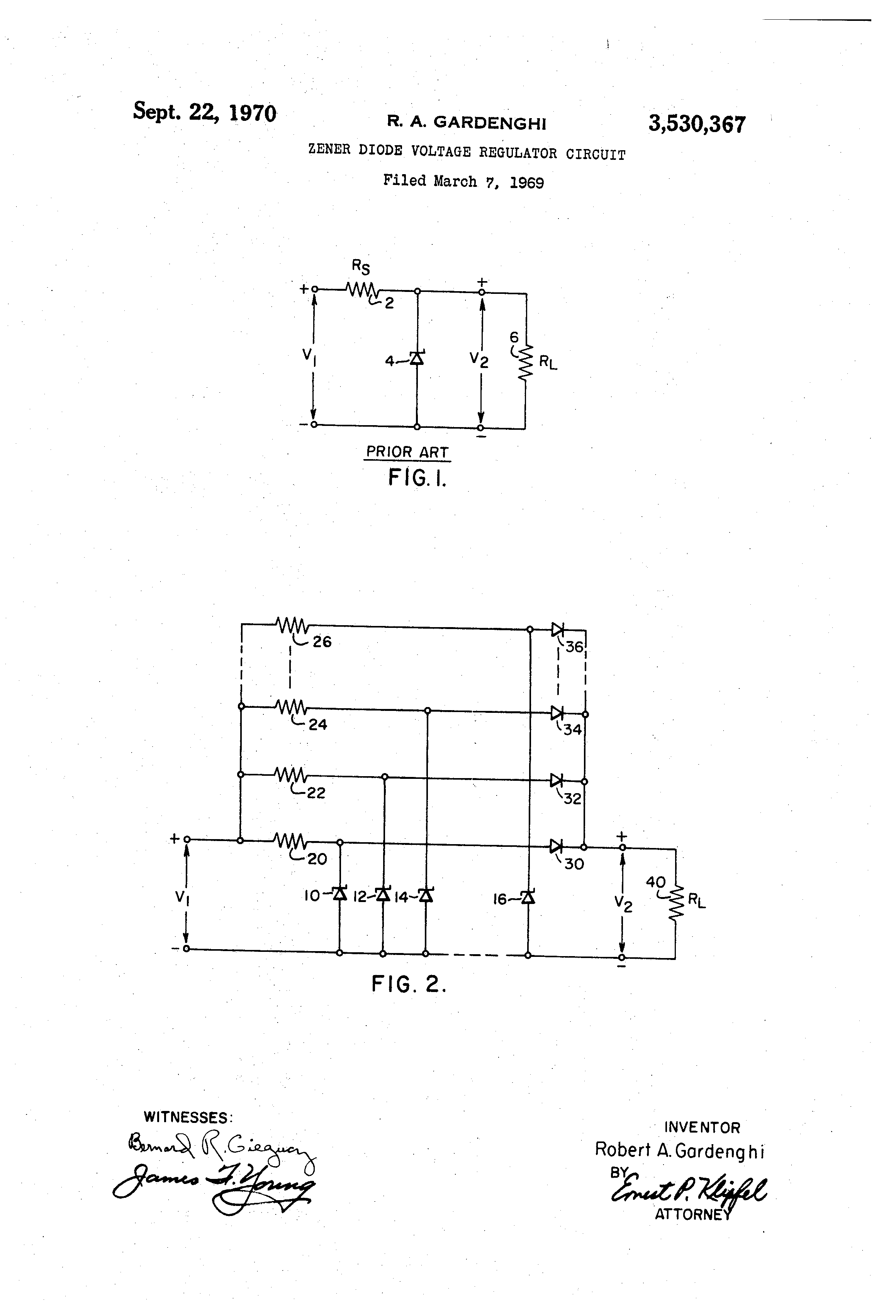 Zener Diode Increase Regulator Output Circuit Diagram