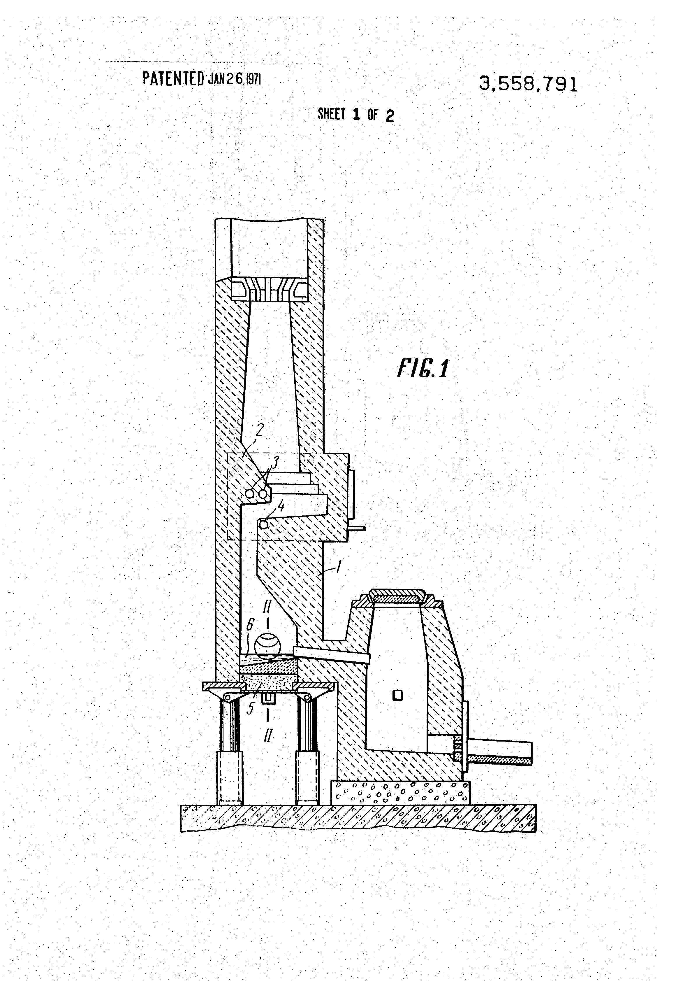 Patent US3558791 Cupola furnace Google Patents