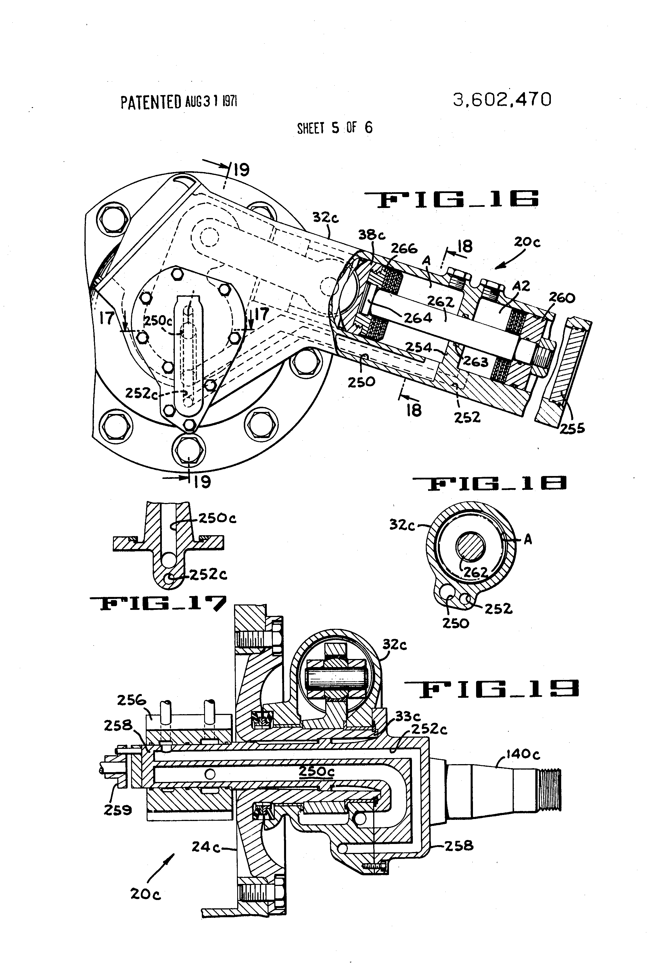 Patent US3602470 Hydropneumatic suspension unit Google Patents