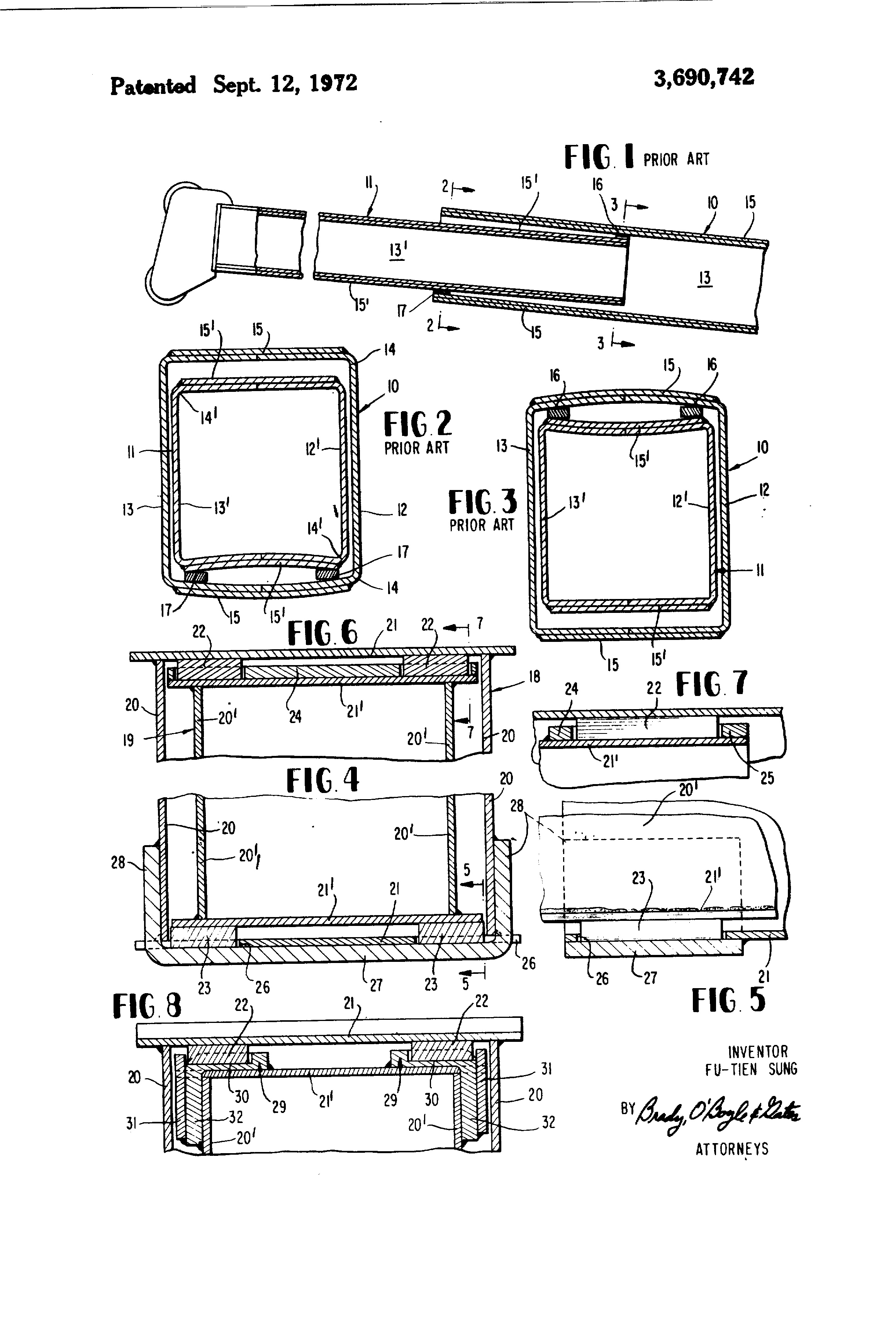 Patent US3690742 Crane boom Google Patents