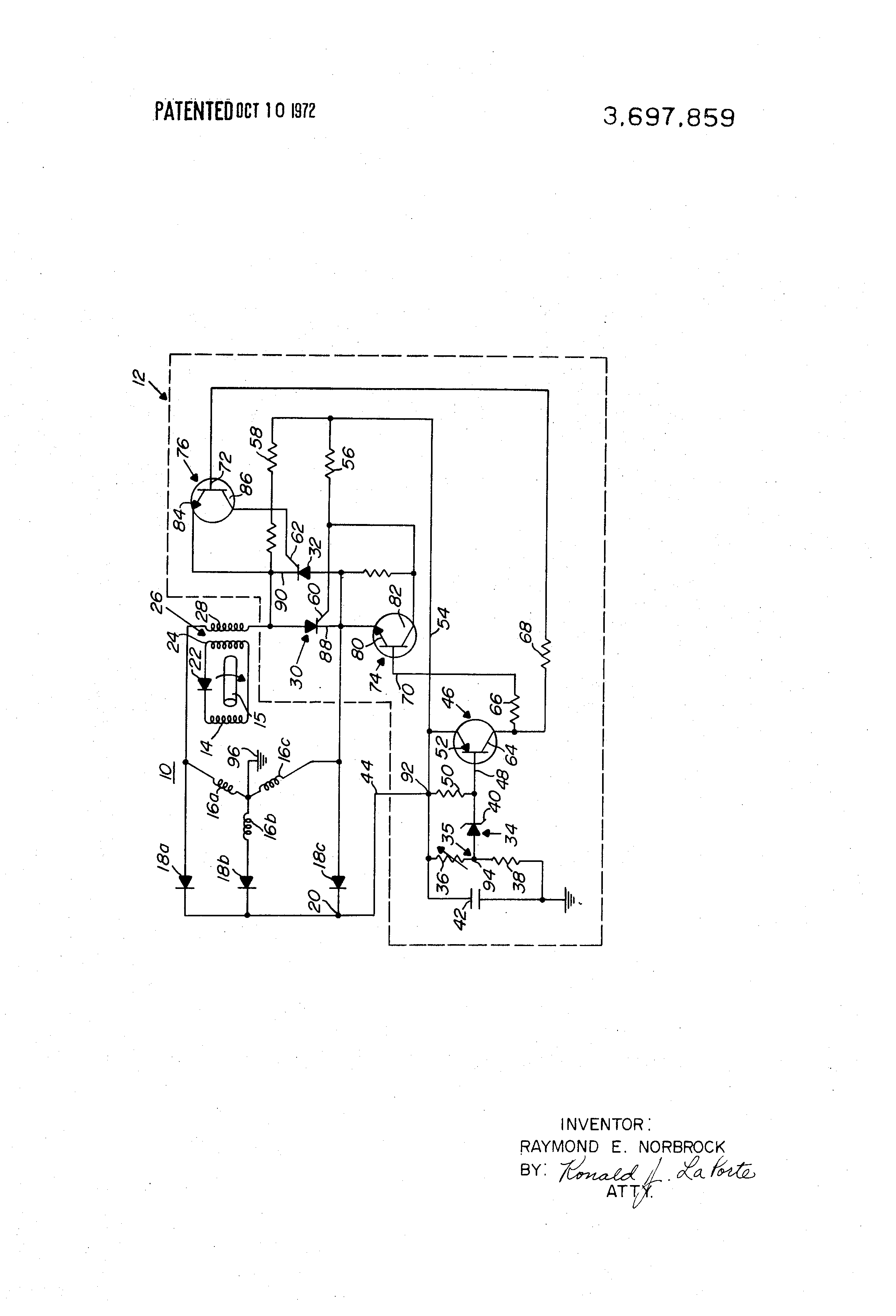 Patent Us3697859