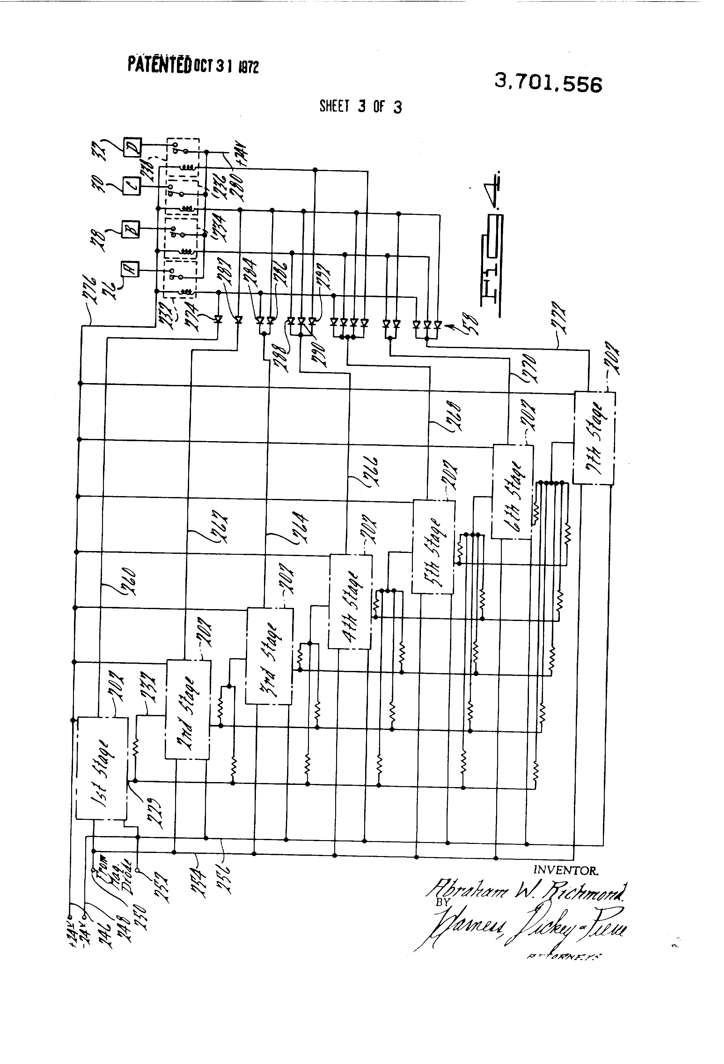 Patent US3701556 Control System For Diesel Locomotive Google Patents