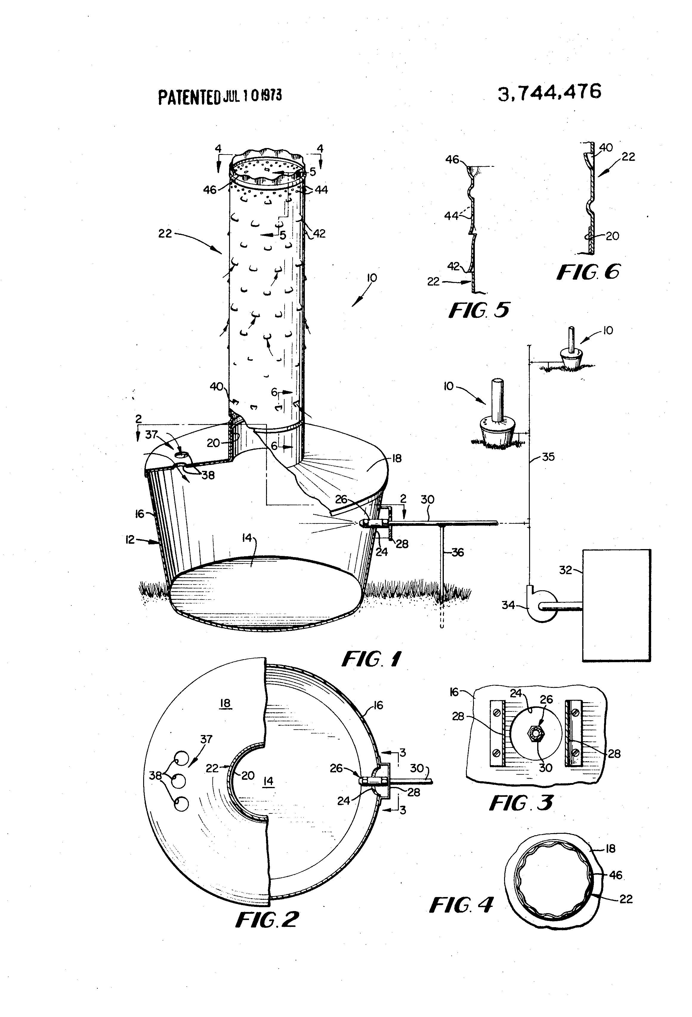 Patent US3744476 Orchard heater Google Patents
