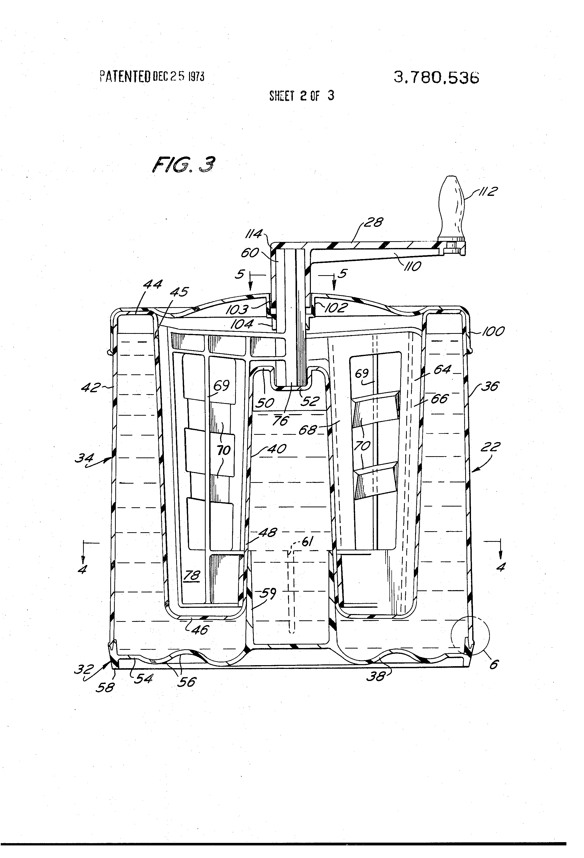 Patent US3780536 Ice cream maker Google Patents