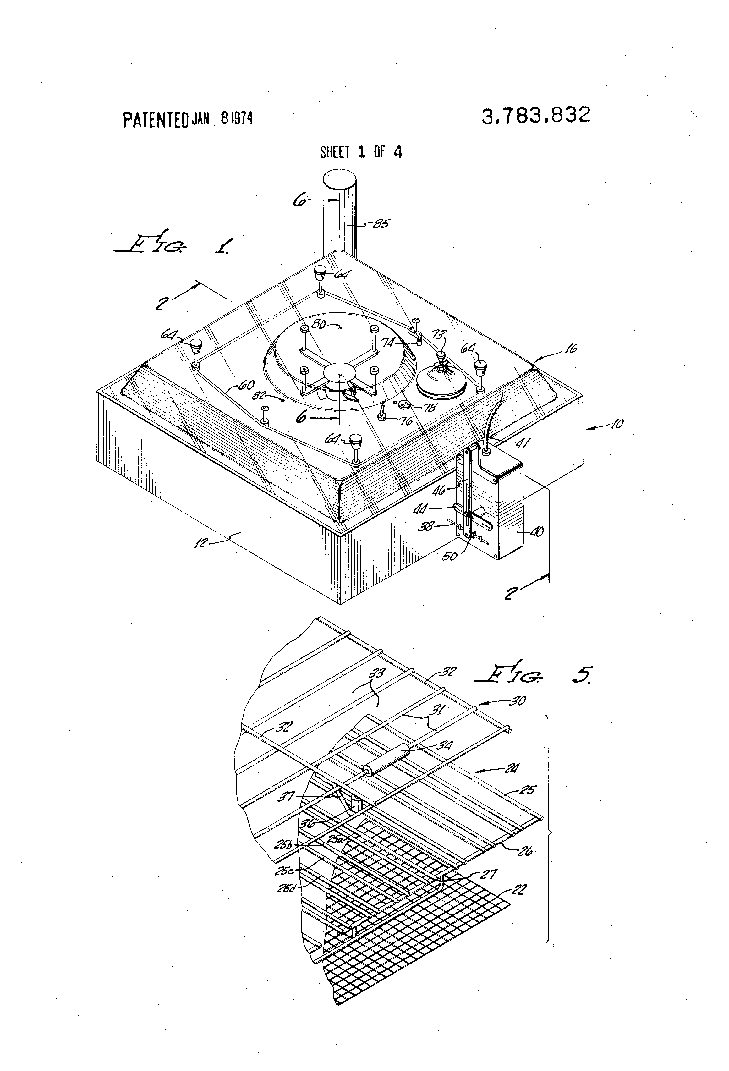 Patent US3783832 Automatic egg incubator Google Patents