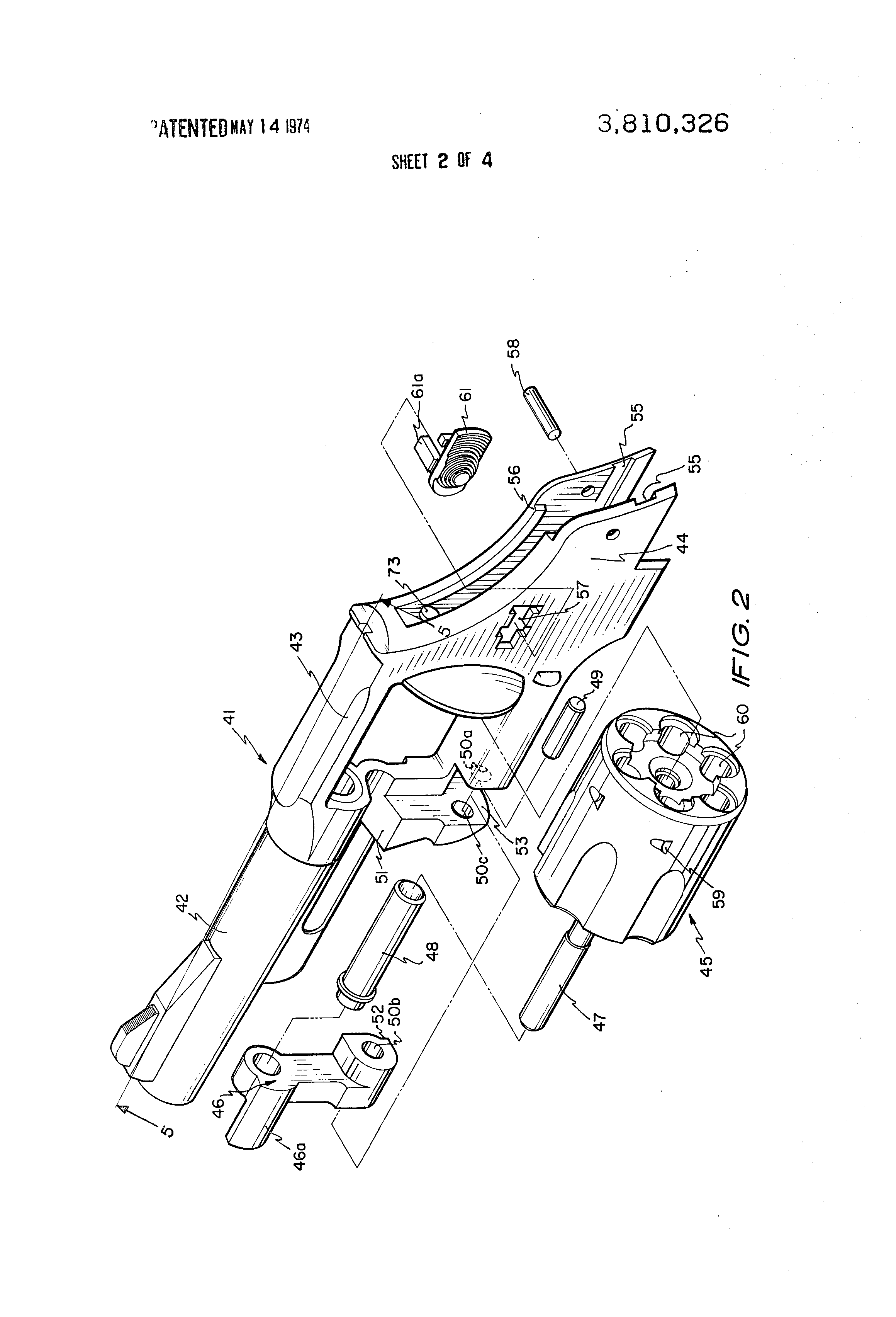 Patent US3810326 - Construction for revolvers - Google Patents