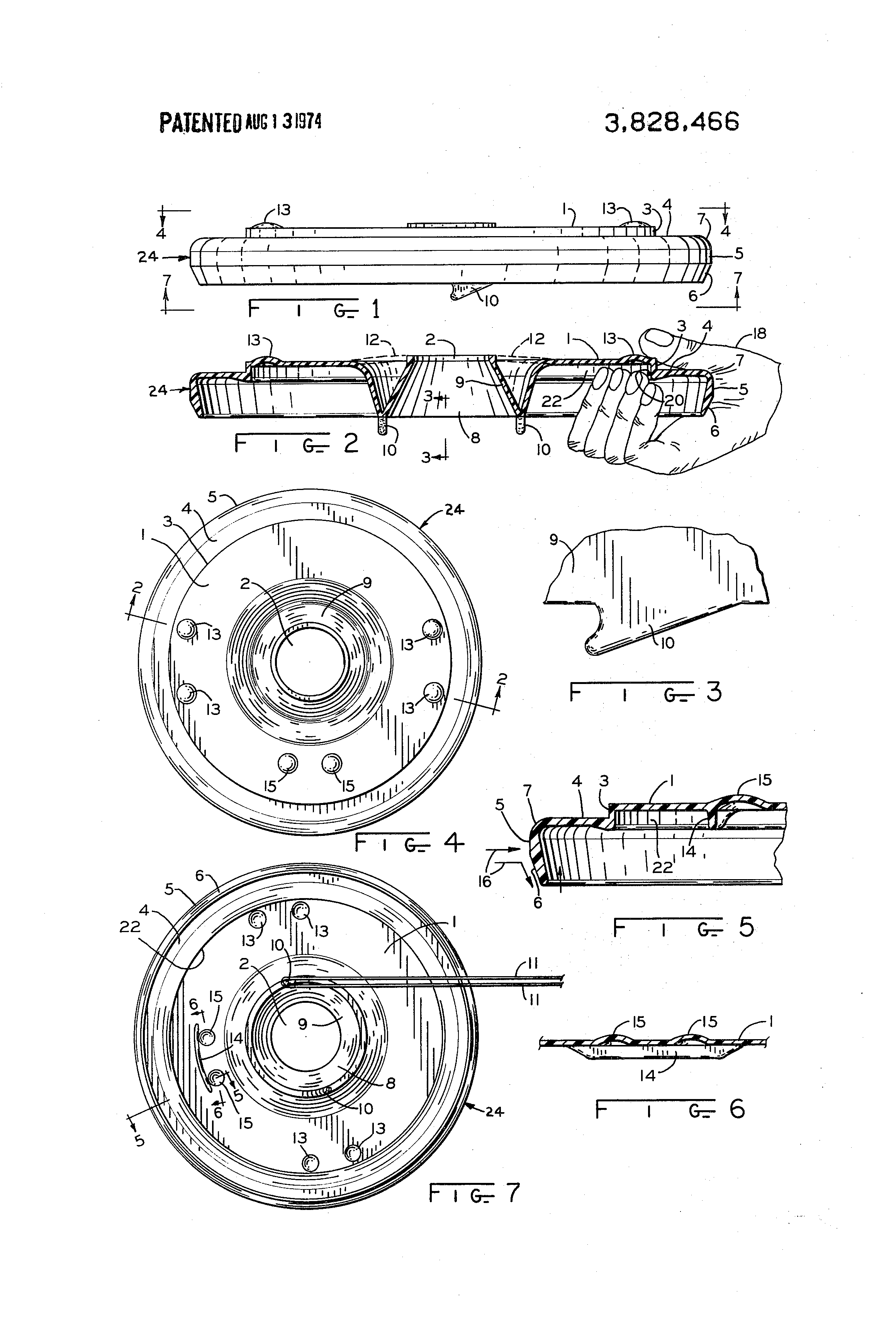 Patent US3828466 Flying saucer Google Patents
