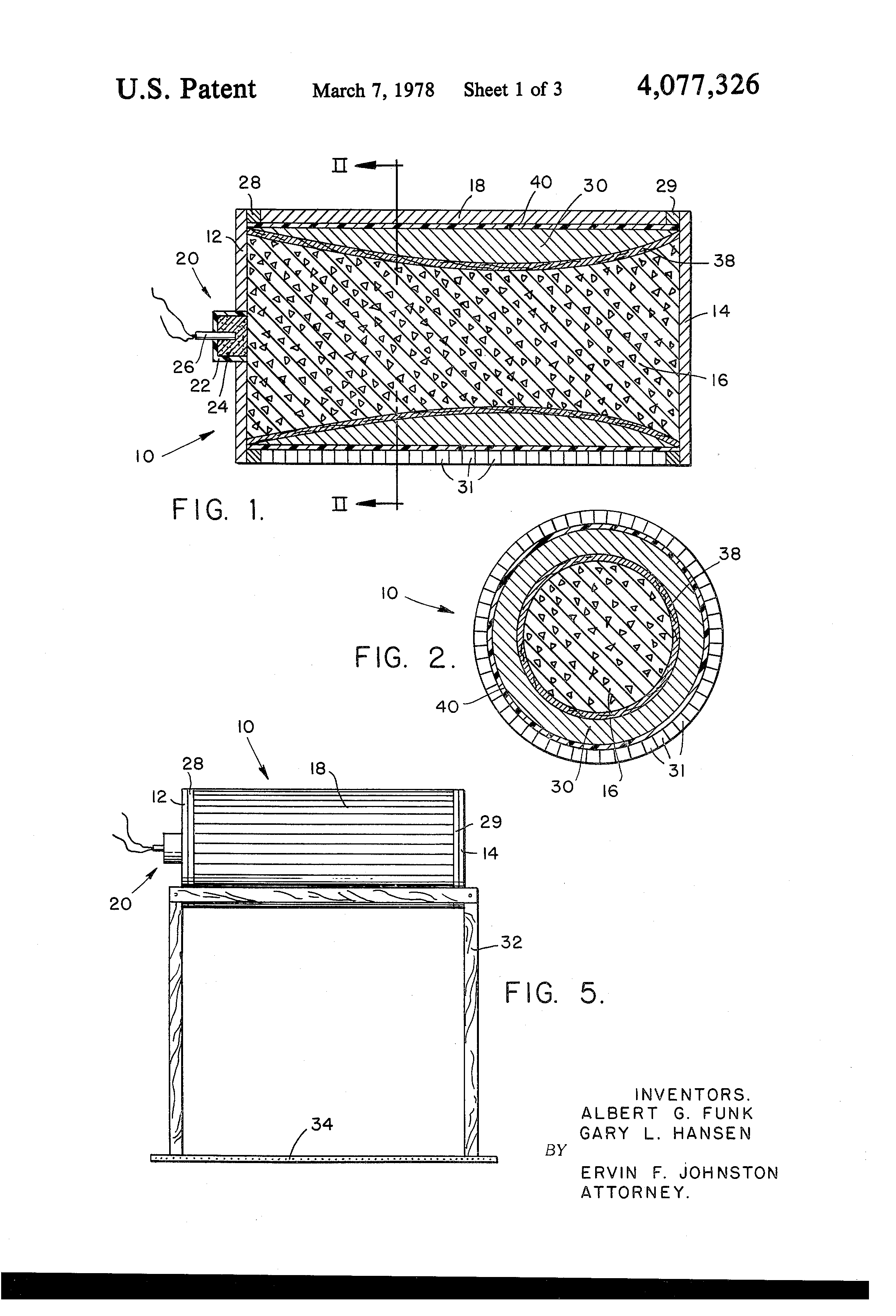 Patent US4077326 Impulse compensated continuous rod warhead Google
