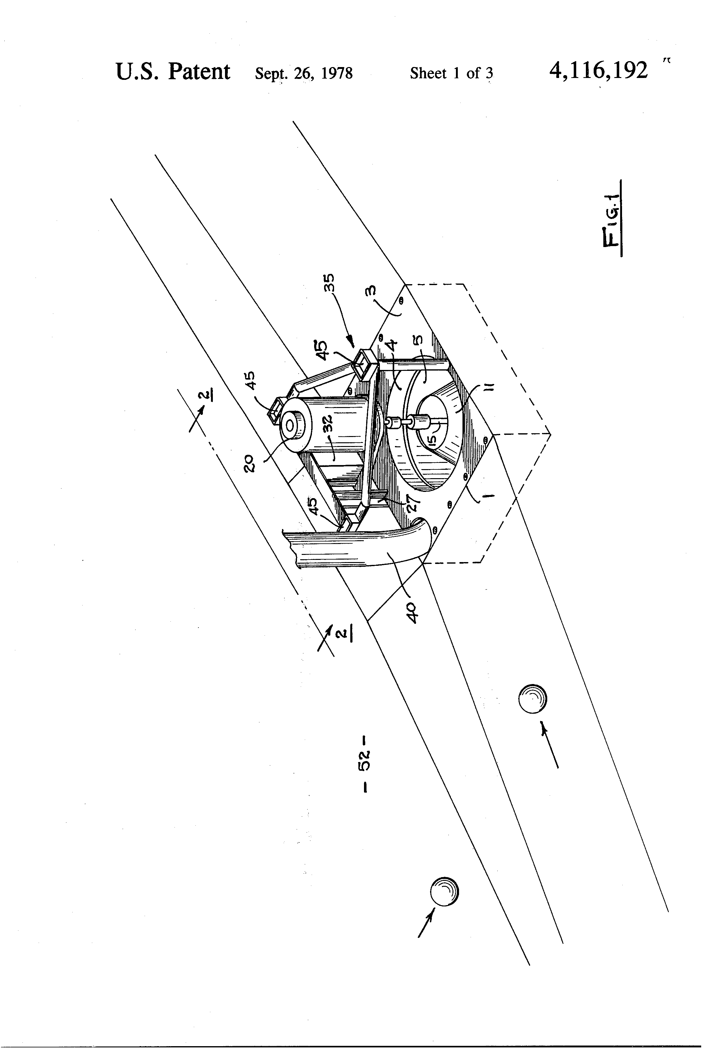 Patent US4116192 Tennis ball retriever Google Patents