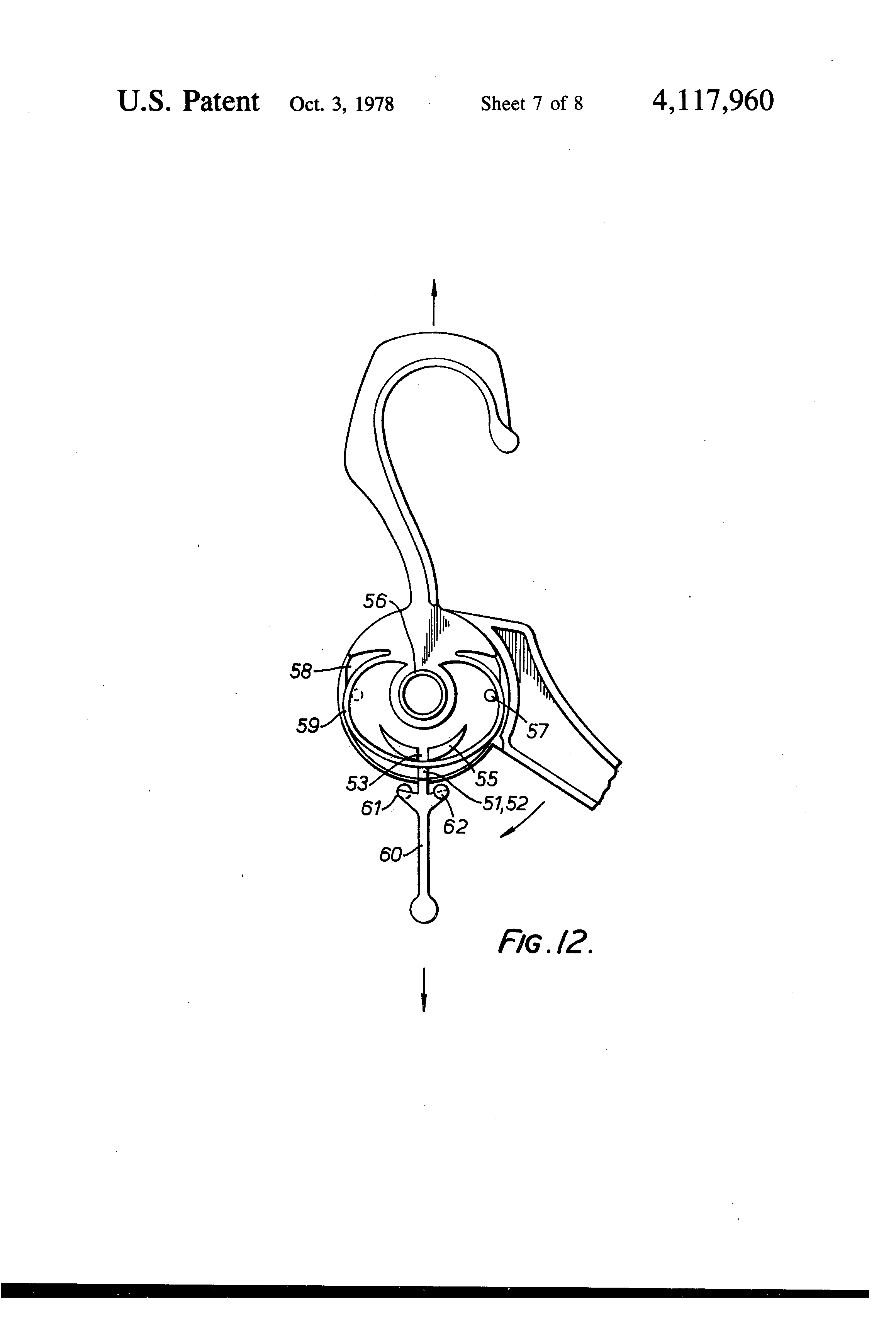 Patent US4117960 Folding clotheshanger Google Patents