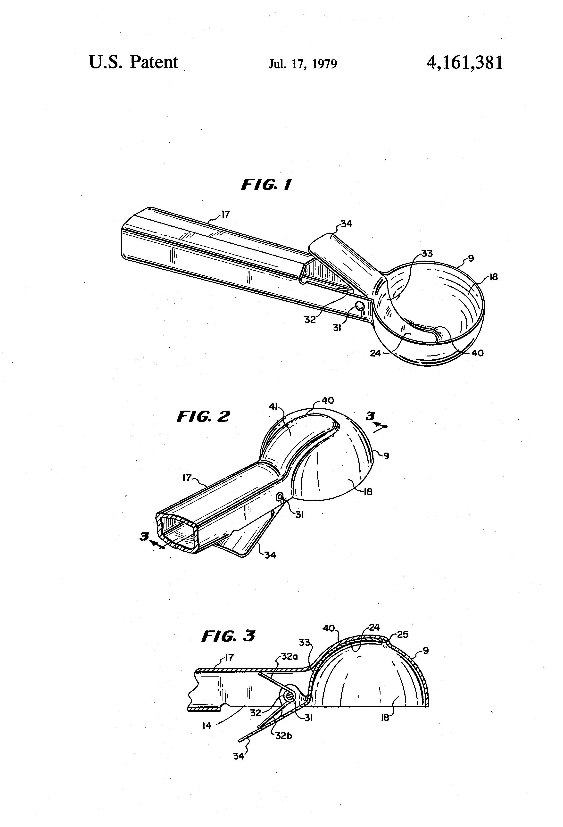 Patent US4161381 Ice cream scoop Google Patents